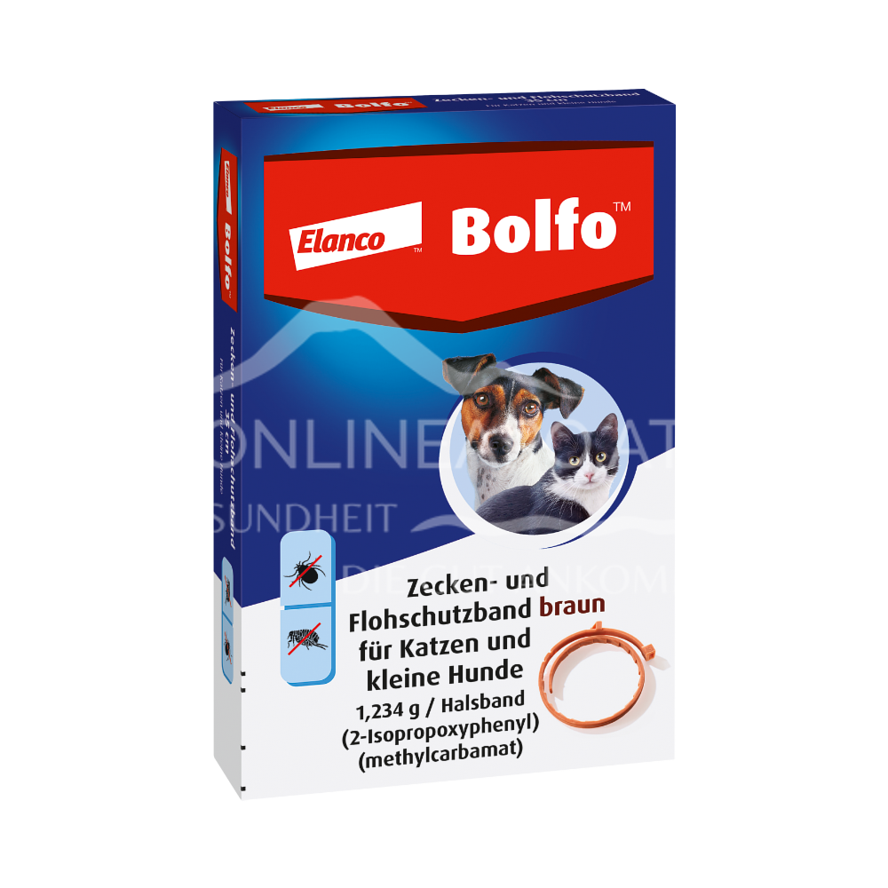Bolfo® Zecken- und Flohschutzband für kleine Hunde und Katzen
