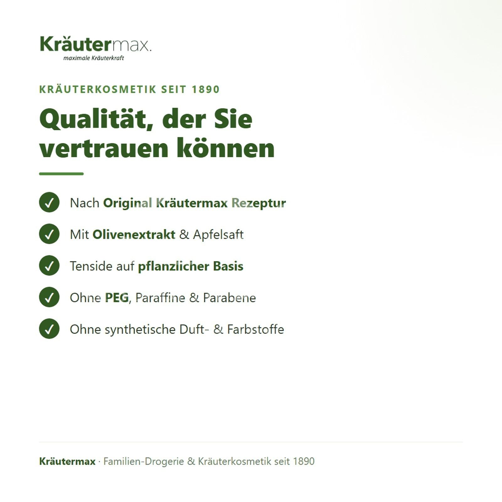 Kräutermax Oliven Seife flüssig
