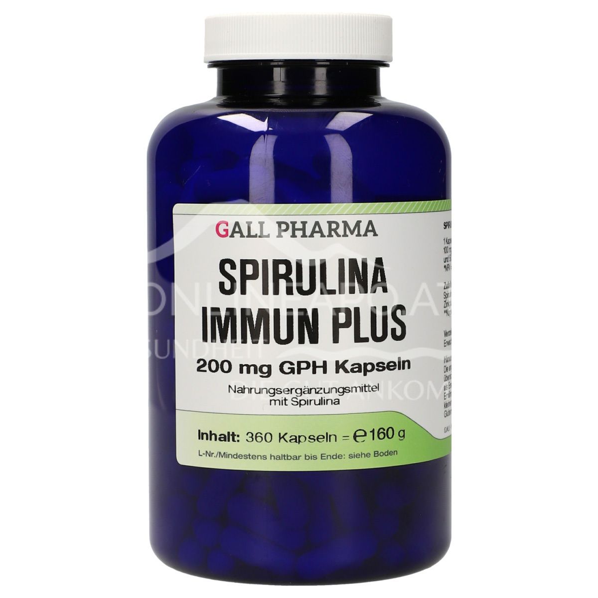 Gall Pharma Spirulina Immun Plus 200 mg Kapseln