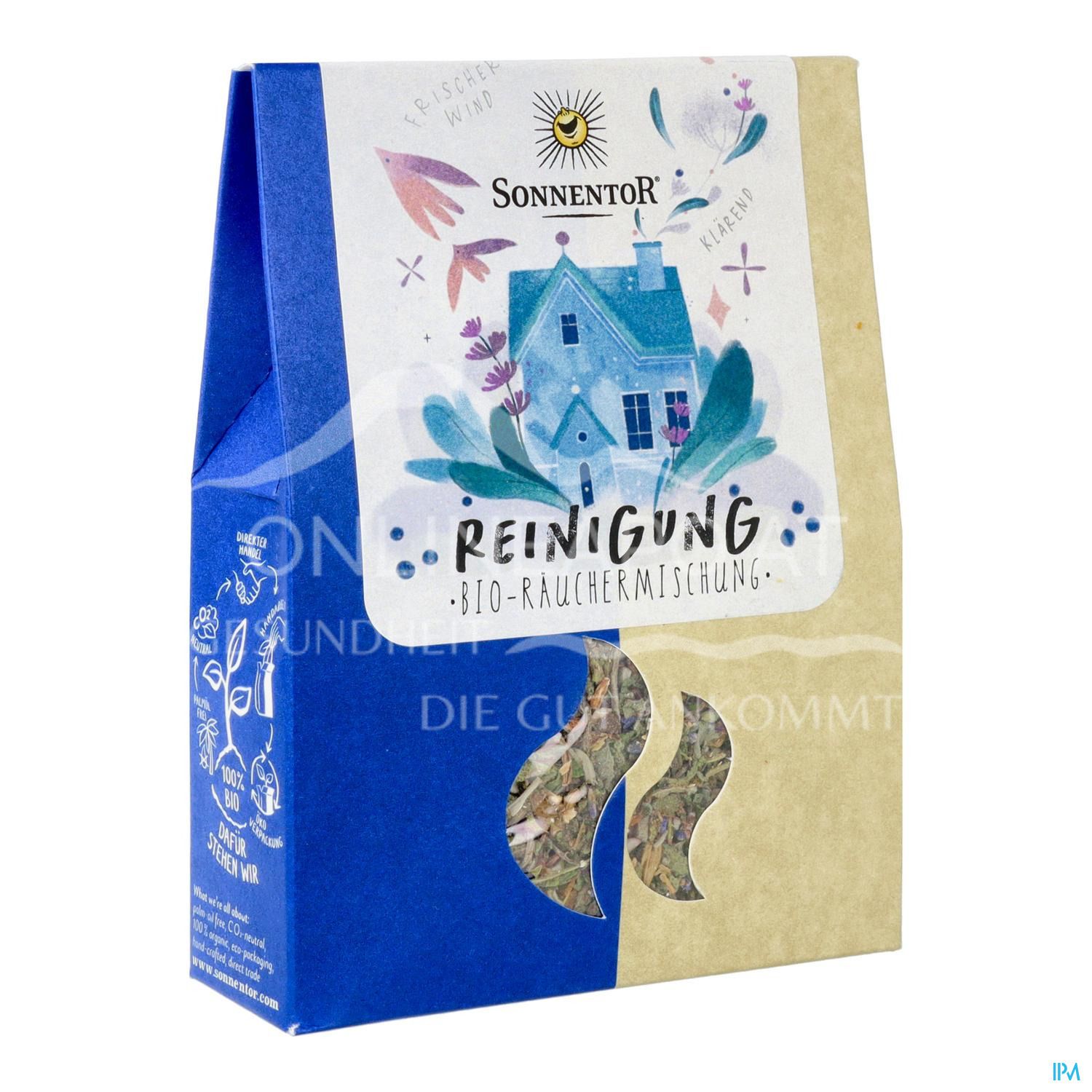 Sonnentor cleansing incense blend