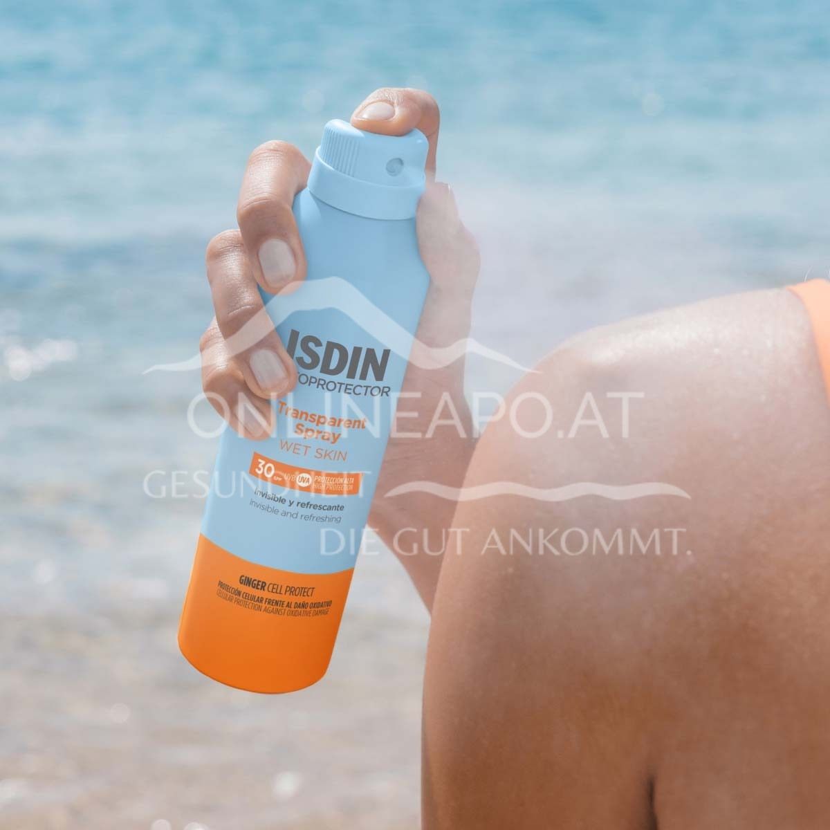 ISDIN Fotoprotector Transparent Spray Wet Skin LSF 30