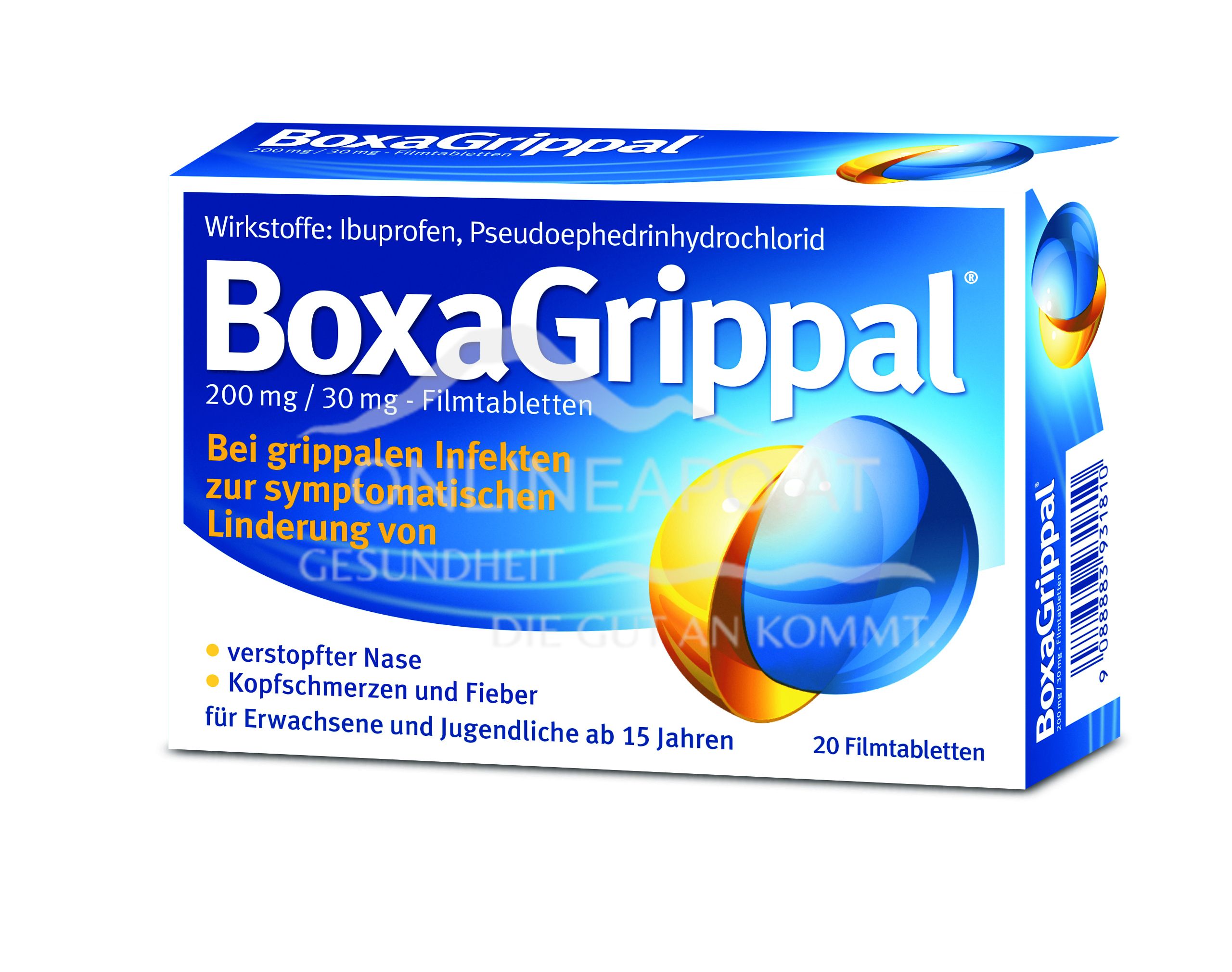 BoxaGrippal® 200 mg/30 mg Filmtabletten