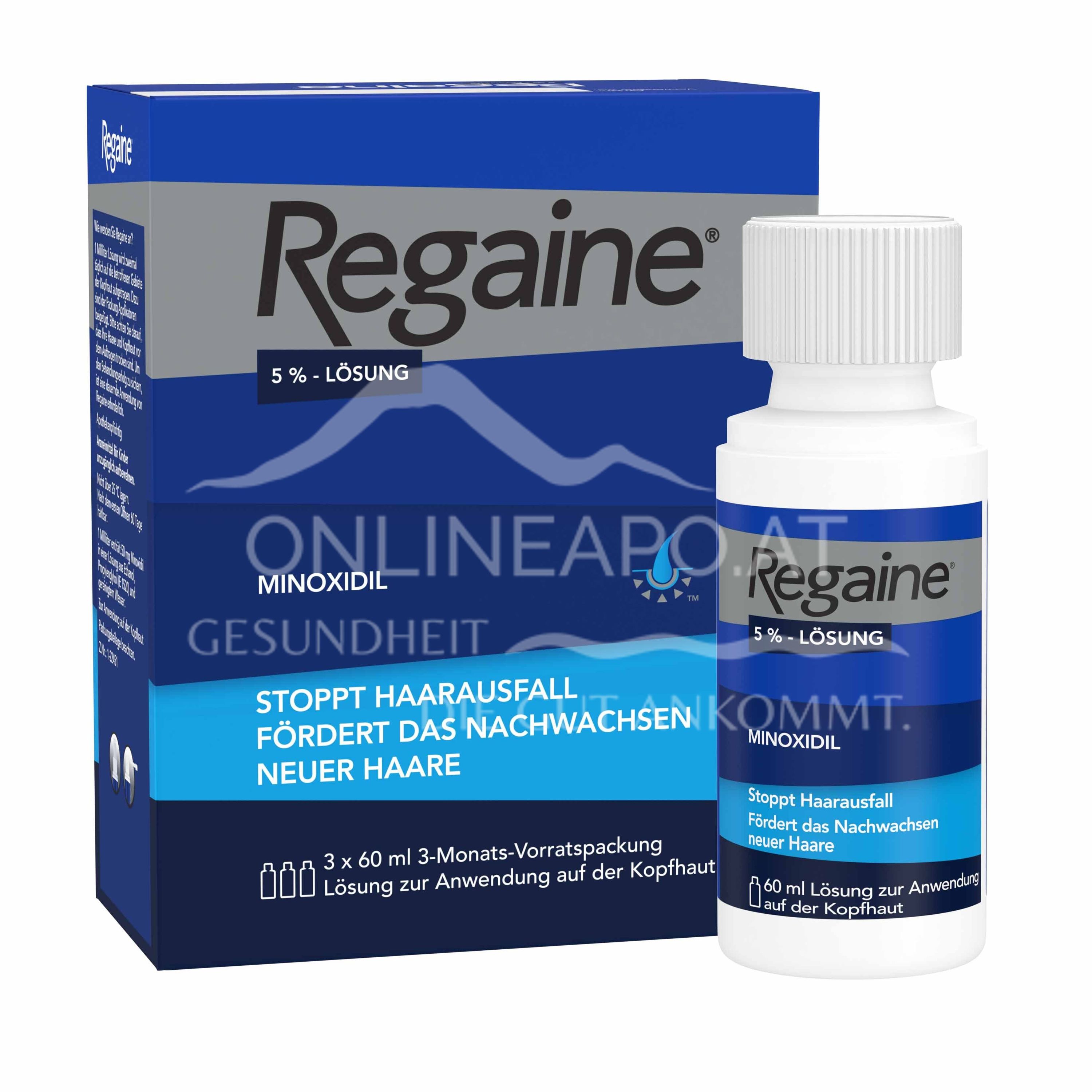 REGAINE® for Men 5% solution 3 x 60 ml