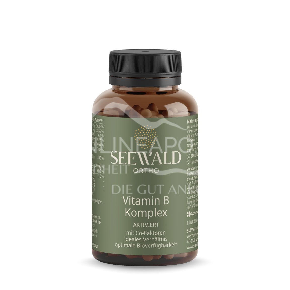 Seewald Ortho Vitamin B Komplex AKTIVIERT Kapseln