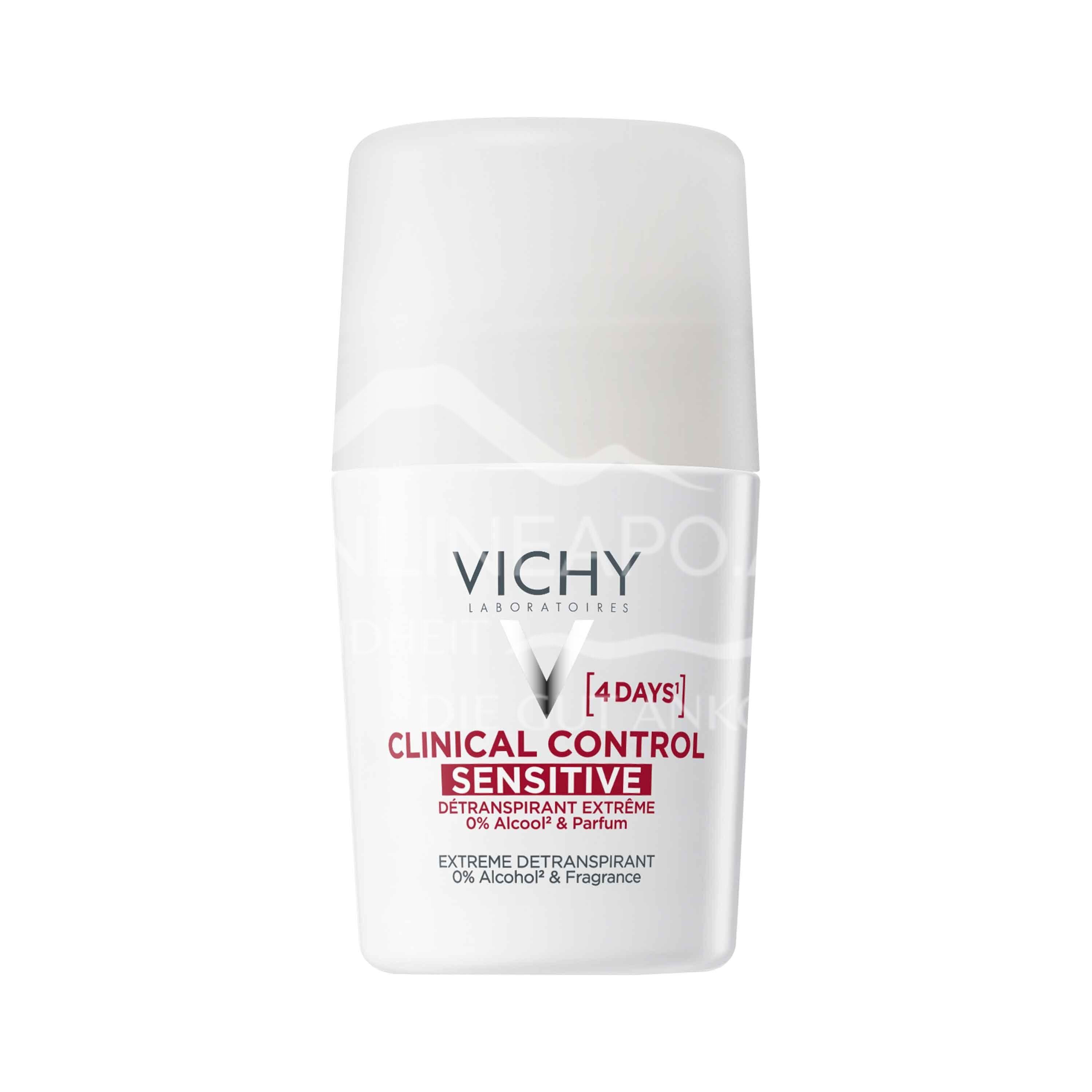 Vichy Clinical Control Sensitiv Antitranspirant Roll-On Deodorant