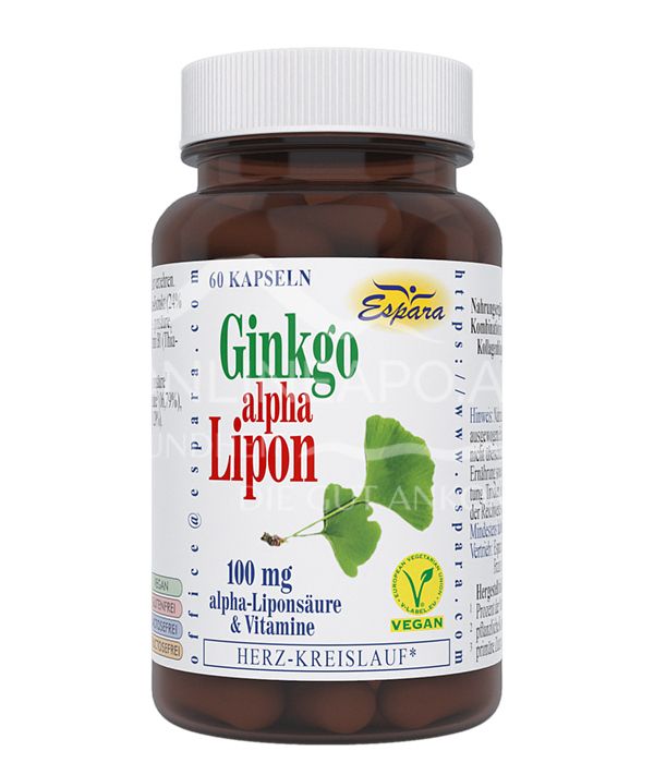 Espara Ginkgo-alpha-Lipon Capsules