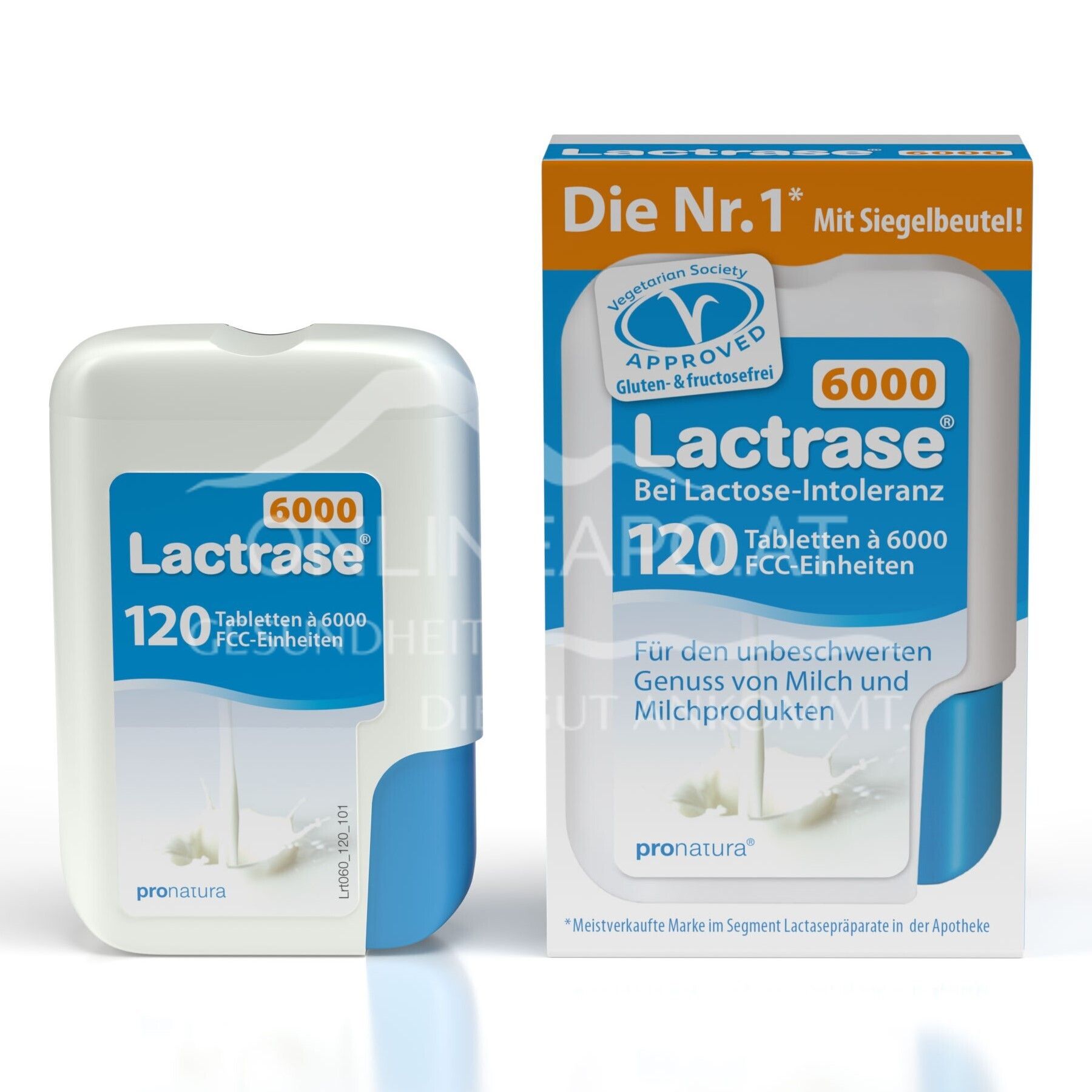 Lactrase® 6000 FCC tablets dispenser