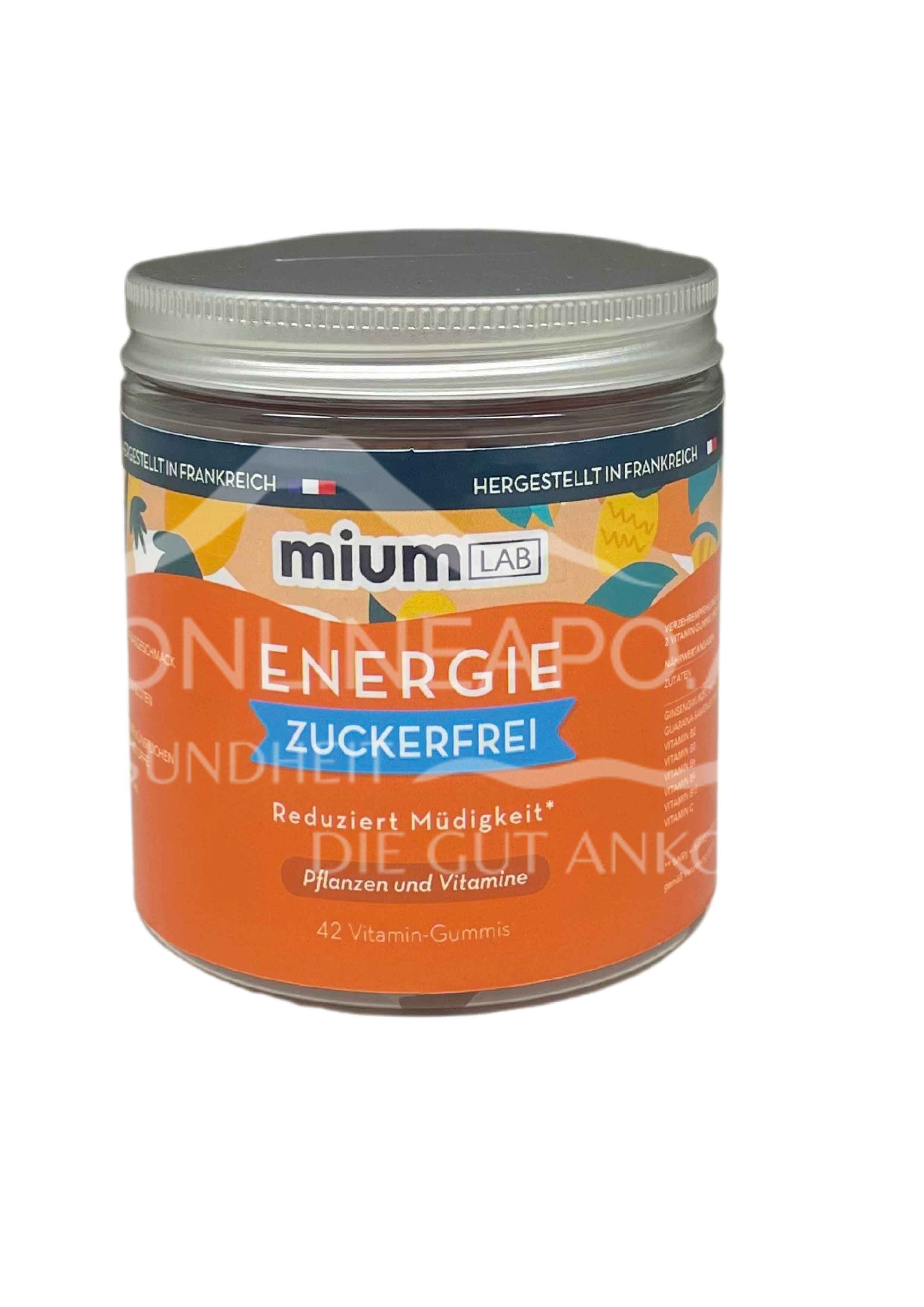 MIUM-LAB Energie Vitamin-Gummis