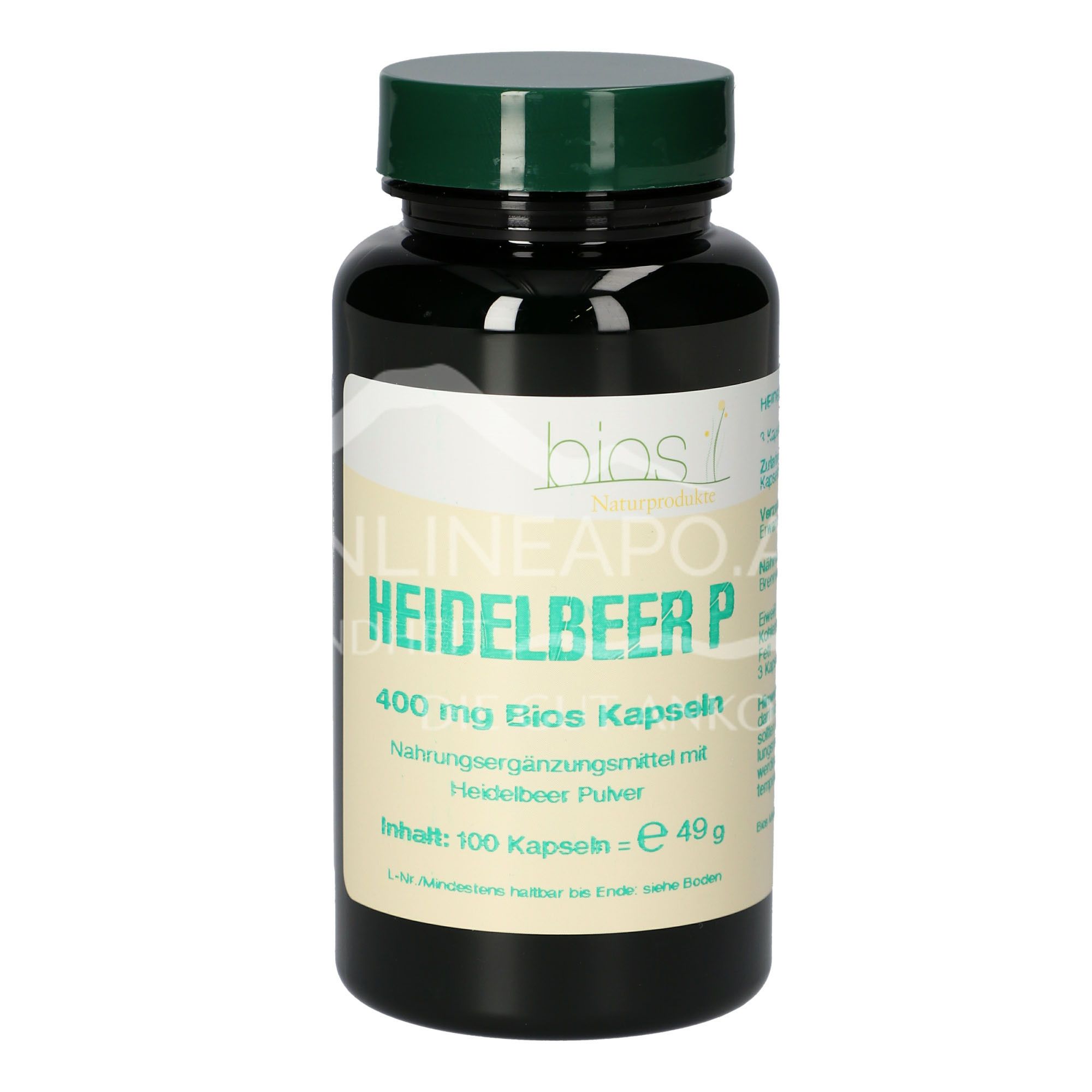 Bios Heidelbeer P Kapseln