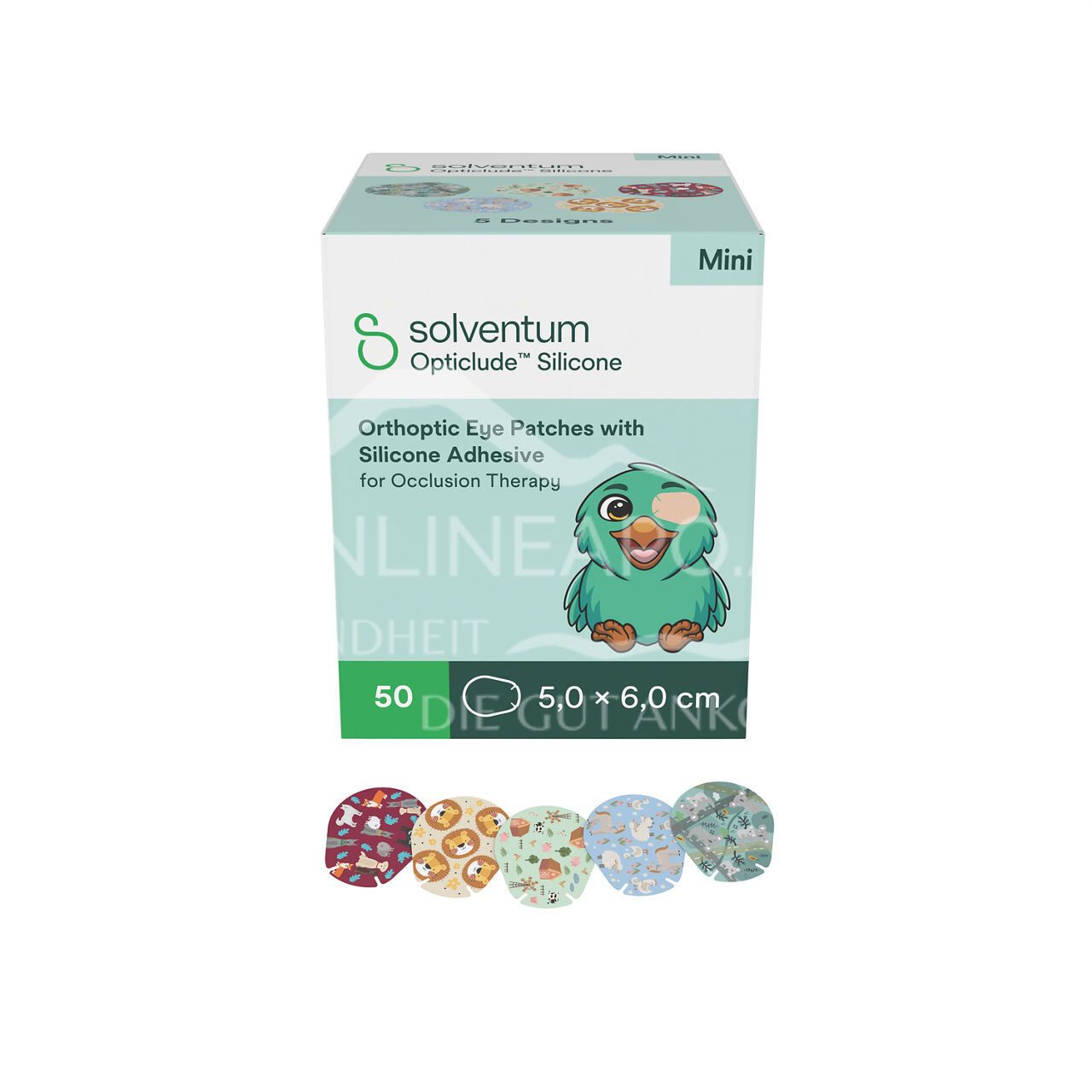 3M™ Opticlude™ Silicone eye plasters 2737 PB, mini, boys, 5 × 6 cm