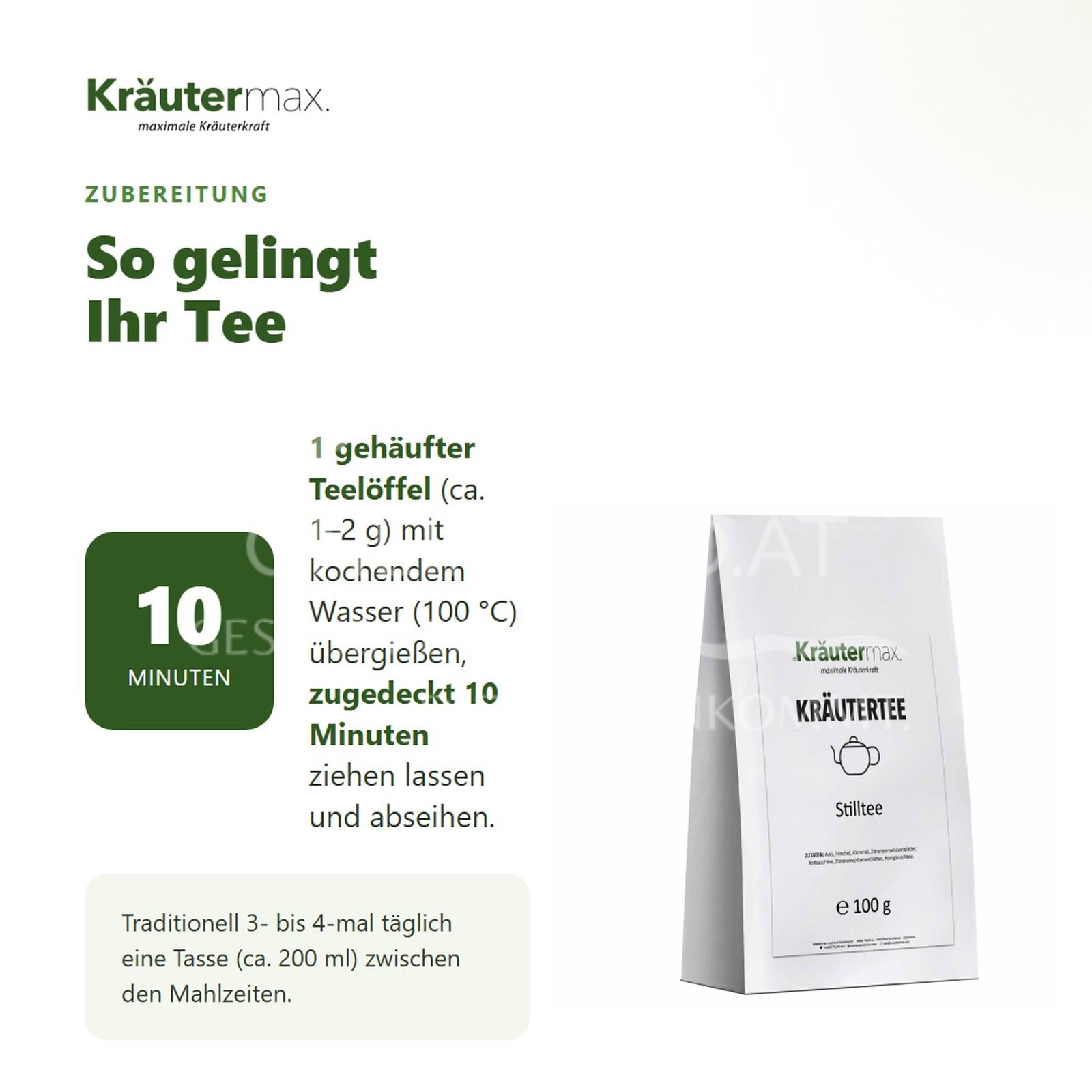 Kräutermax Stilltee