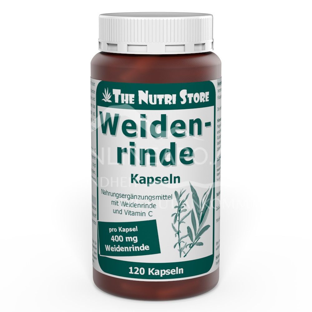 The Nutri Store Willow Bark 400 mg Capsules