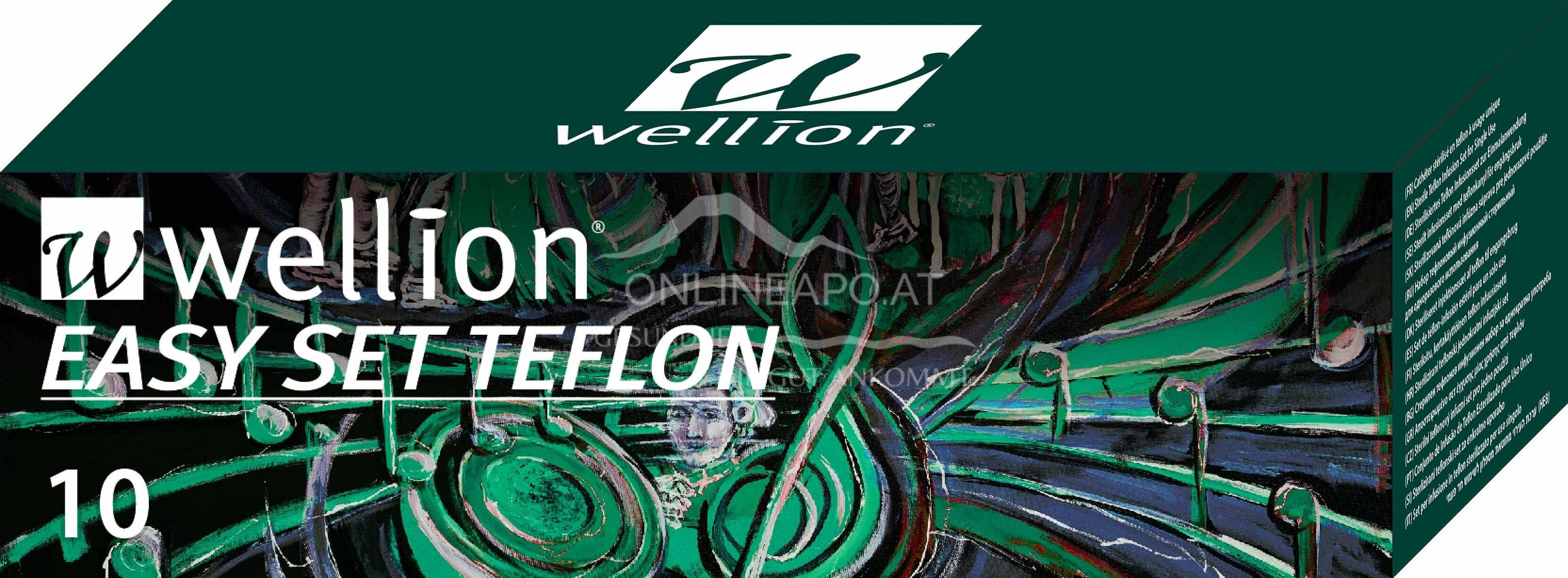 Wellion EASY Teflon Infusionsset 9 mm / 110 cm