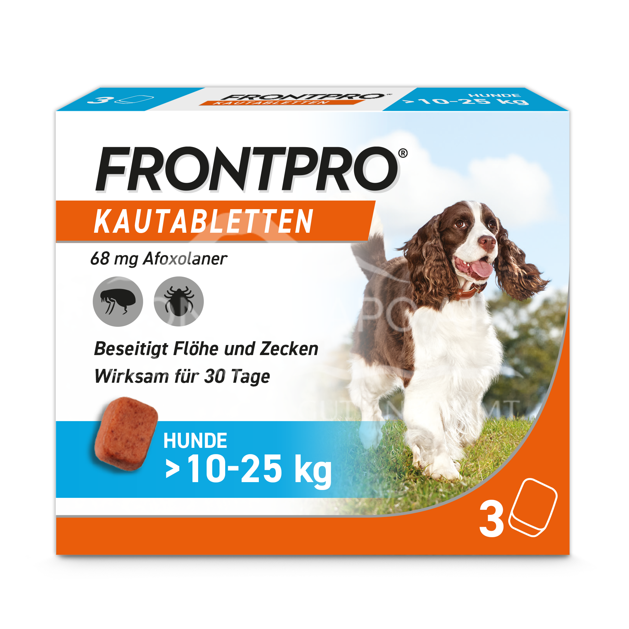 FRONTPRO® 68 mg Kautabletten für Hunde > 10 - 25 kg
