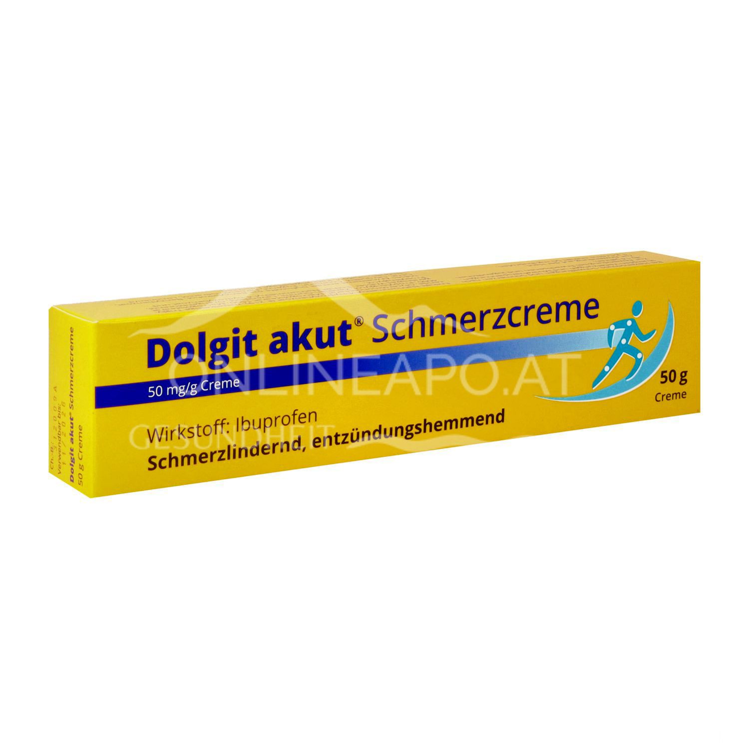 Dolgit akut® Schmerzcreme, 50 mg/g Creme