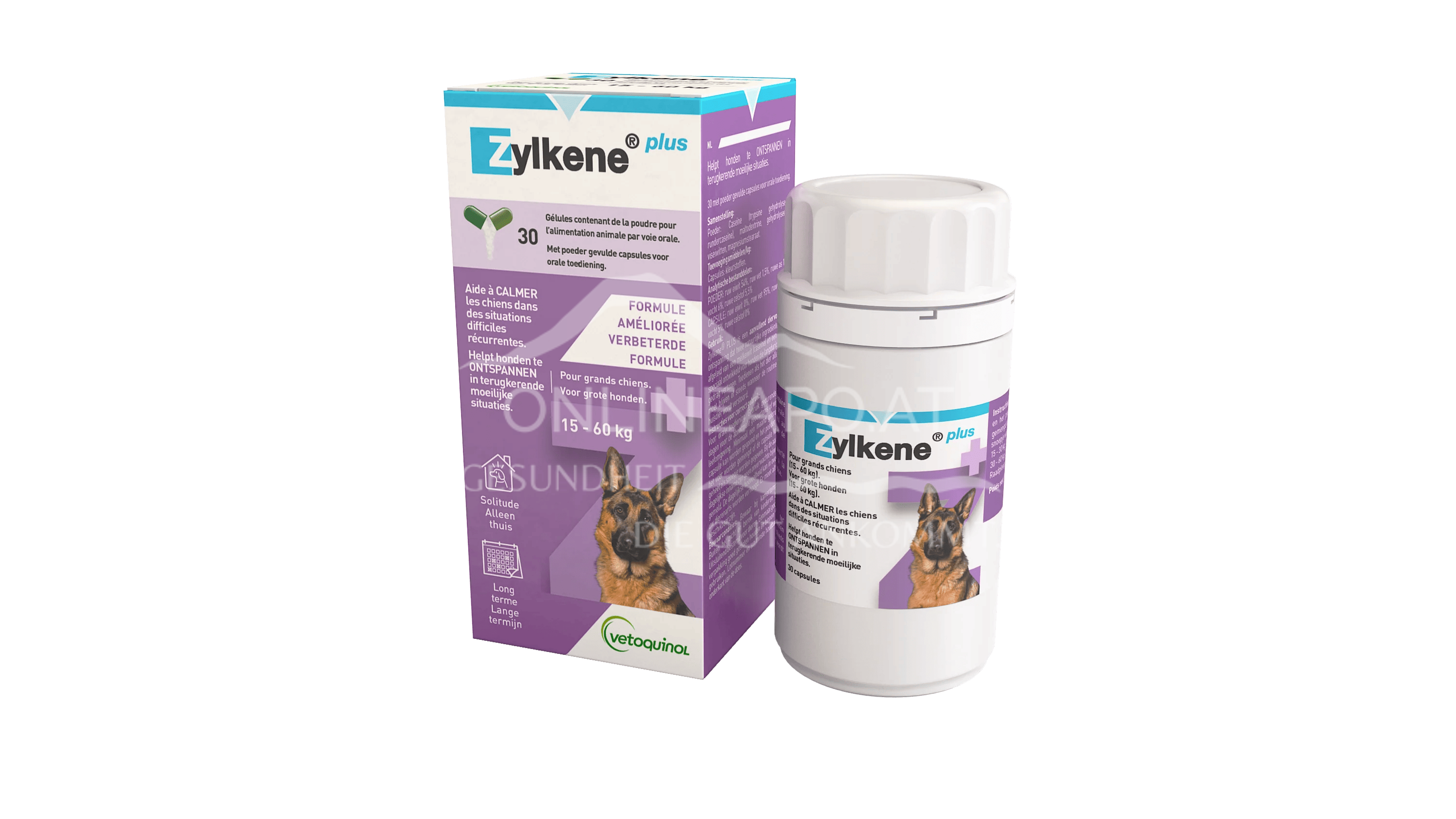 ZYLKENE plus für große Hunde (15 kg - 60 kg) Kapseln