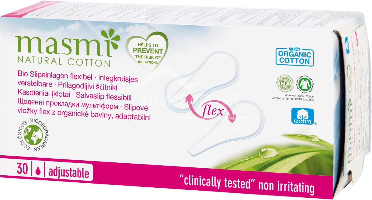 Masmi Organic Care - Bio Slipeinlagen Flex
