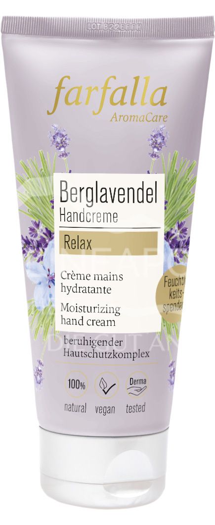 Farfalla Mountain Lavender Relax, Beautifully Relaxed Hand Cream