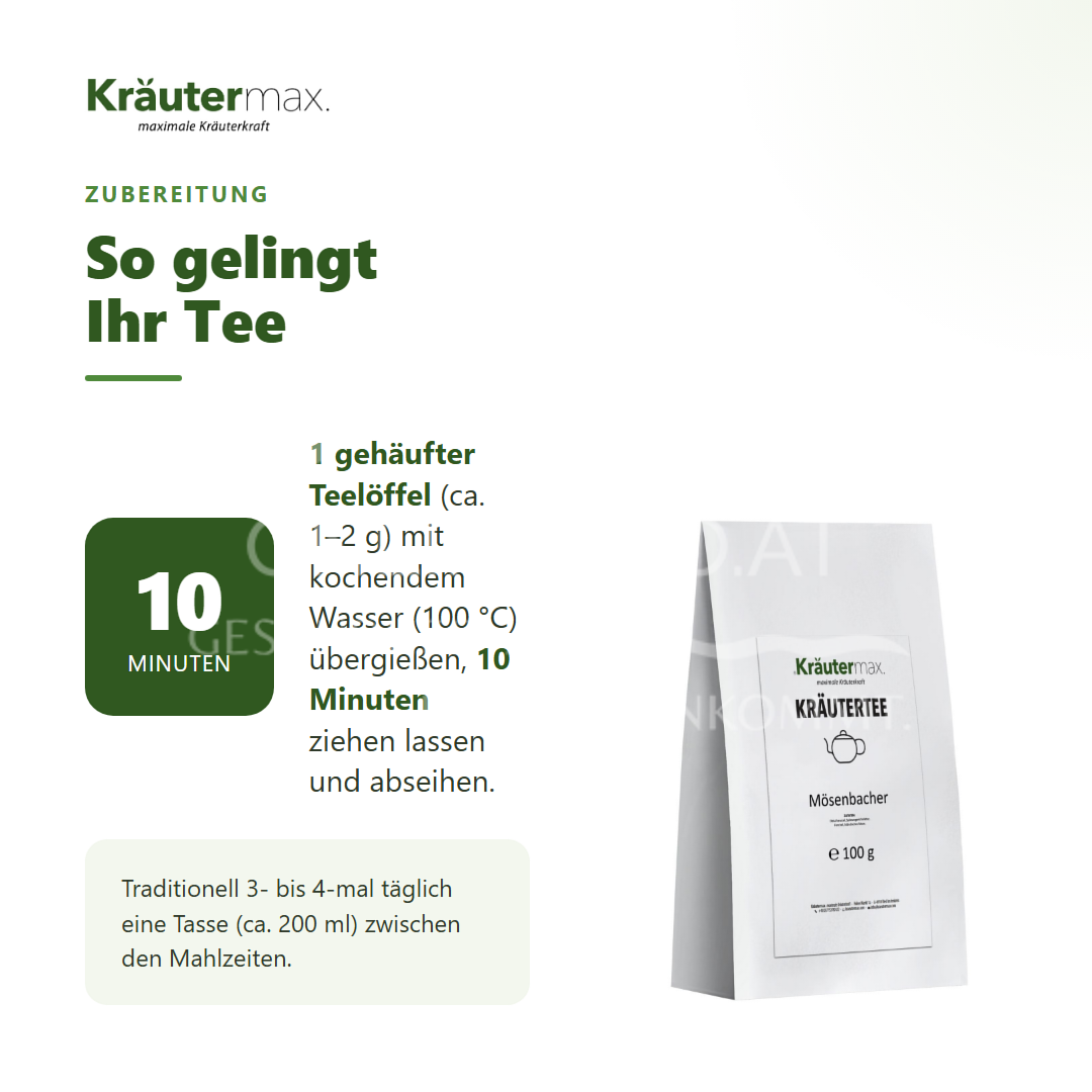 Kräutermax Kräutertee Mischung Mösenbacher