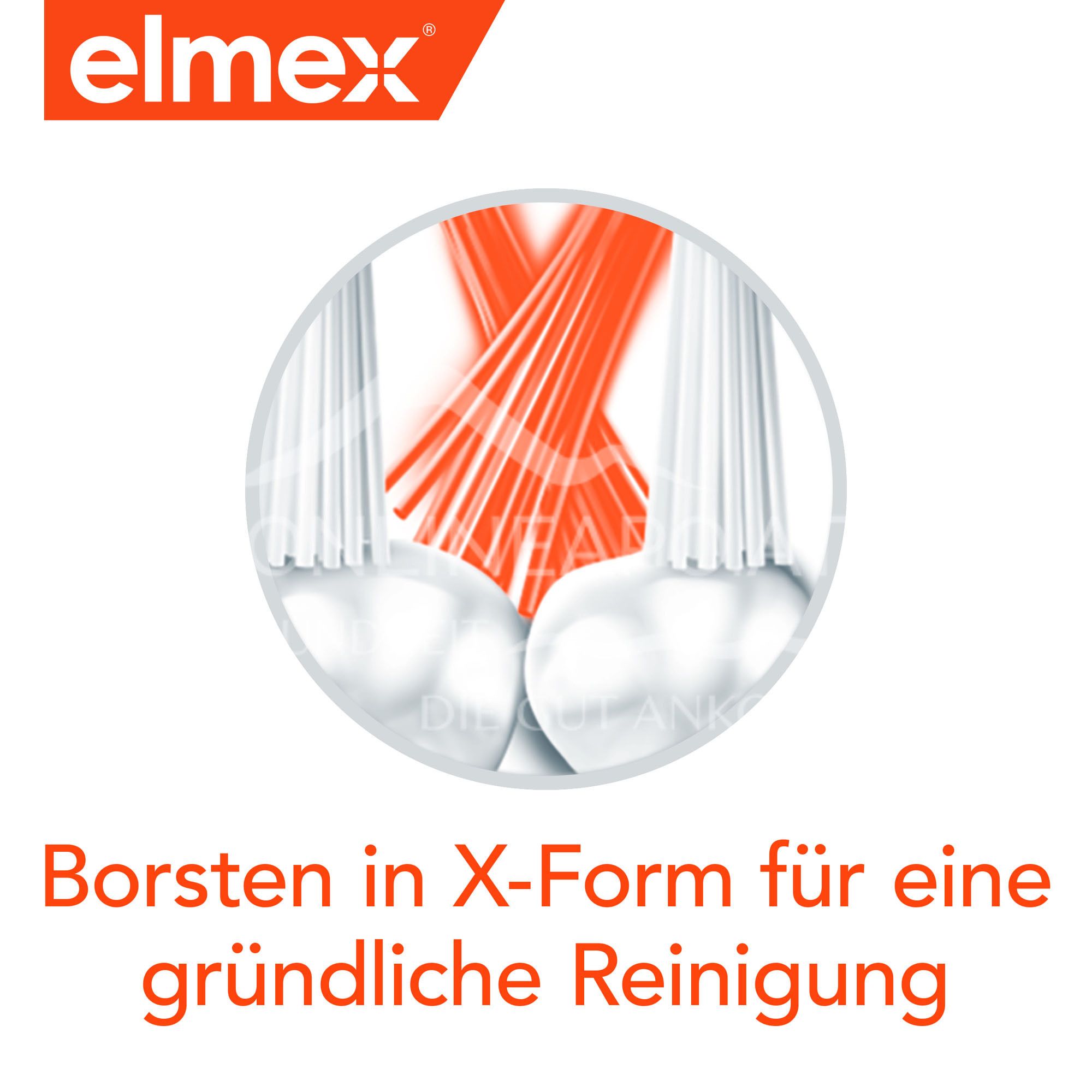 elmex® Kariesschutz InterX Zahnbürste - mittel