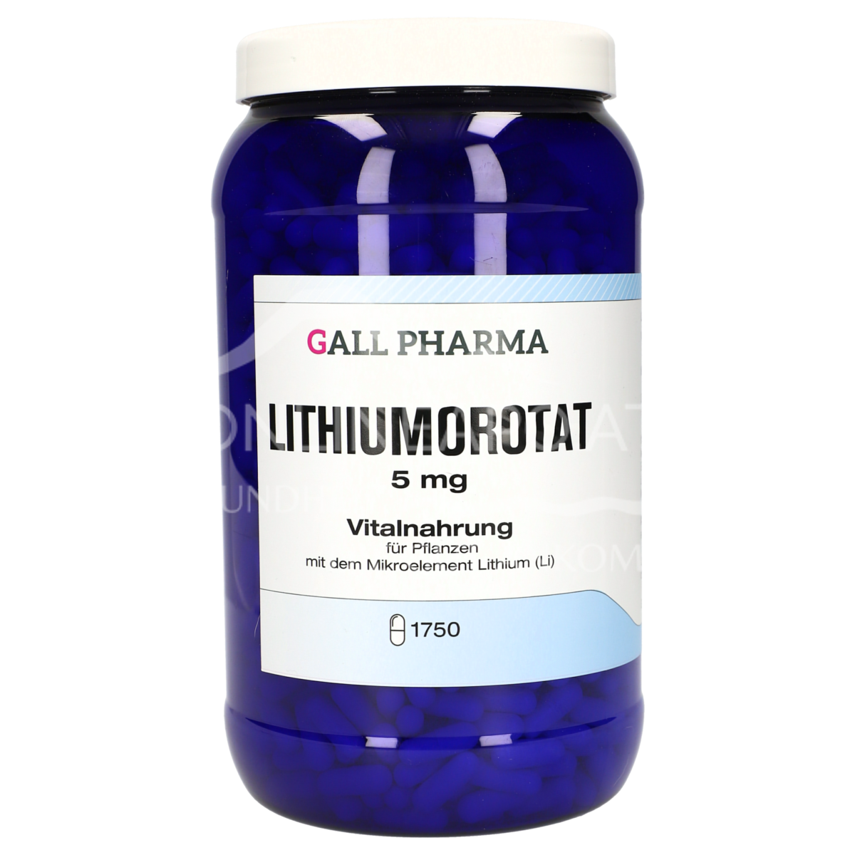 Gall Pharma Lithium orotate 5 mg capsules