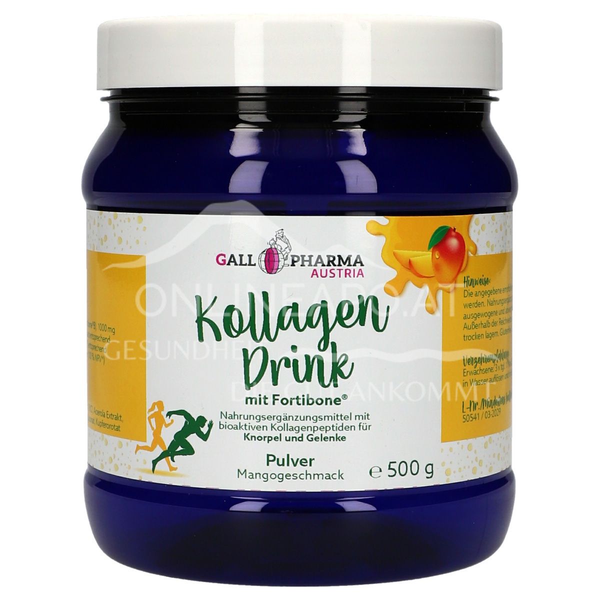 Gall Pharma Fortibone® Mango Collagen Drink Powder
