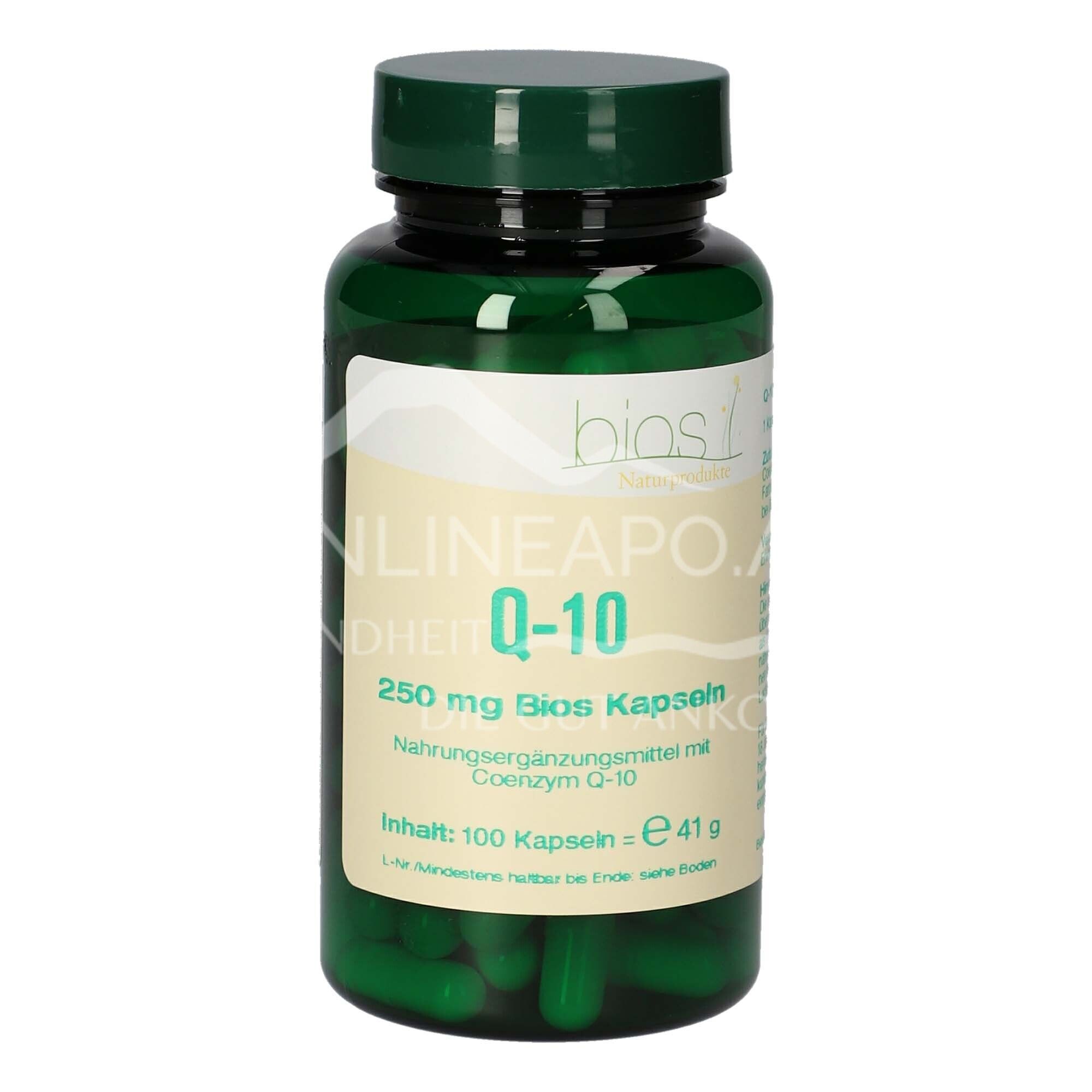 Bios Q-10 250 mg capsules