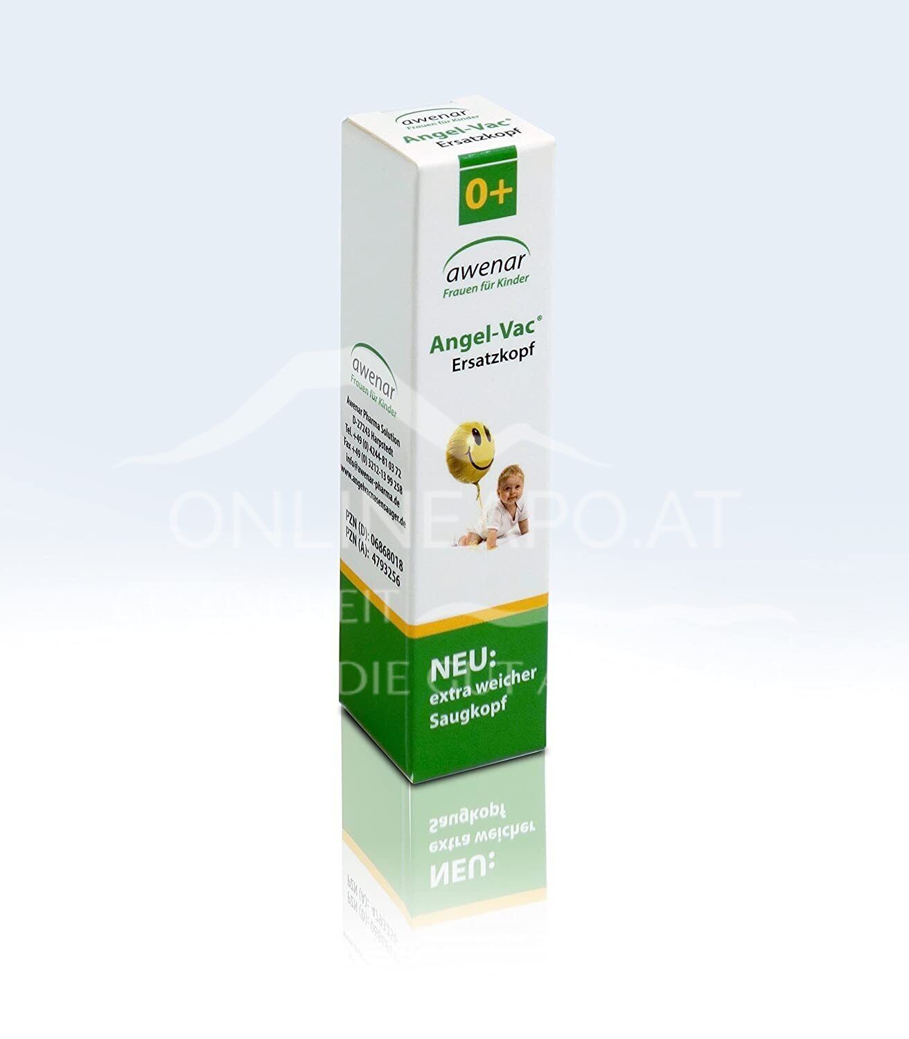 Angel-Vac® Ersatzkopf für den Nasensauger-Staubsauger