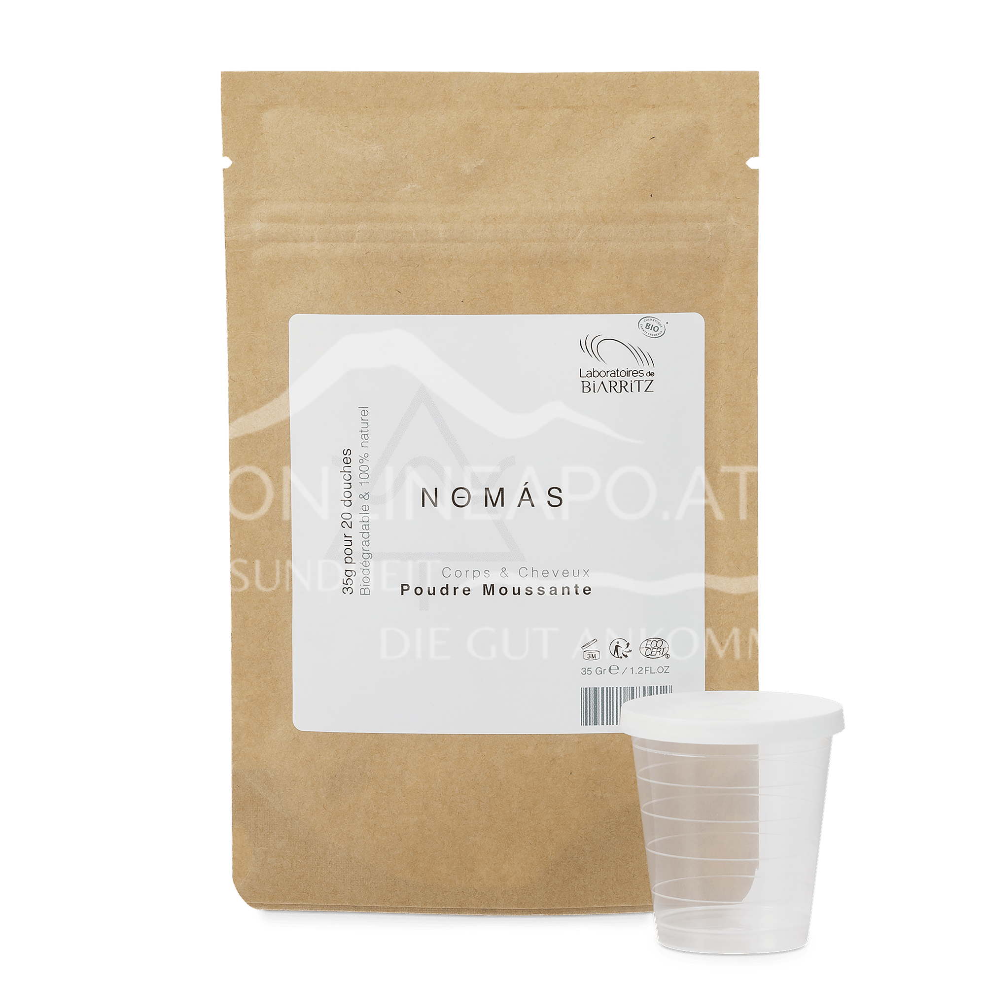 Nomas Powdered Shampoo&Body Bio LDB