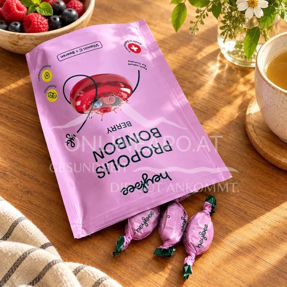 heybee Propolis Bonbons - Waldbeeren