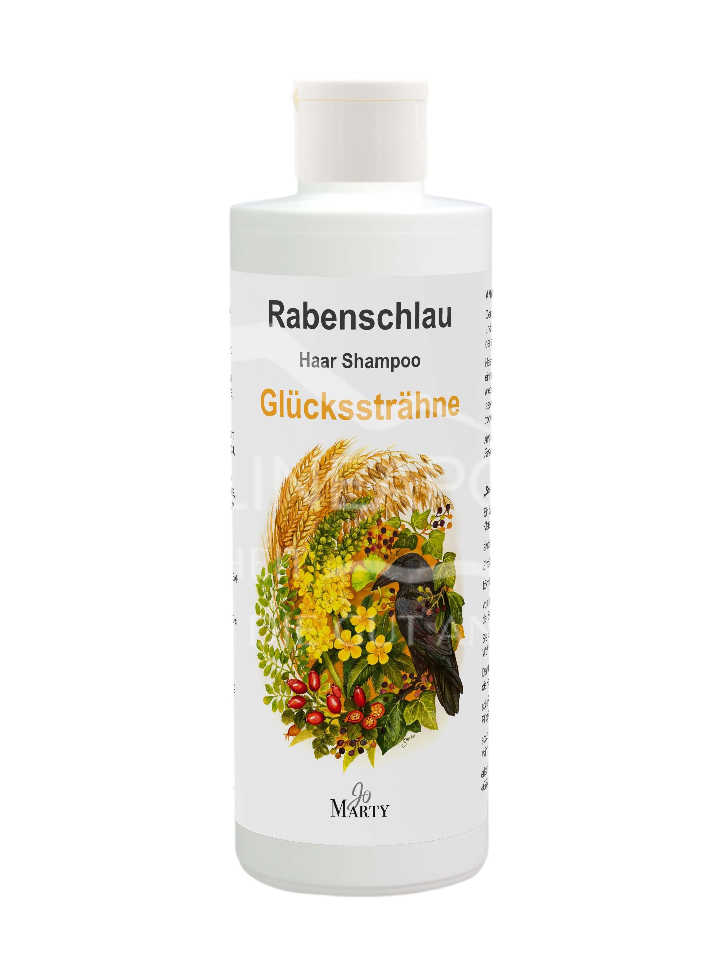 Jo Marty Rabenschlau Glückssträhne Haar Shampoo