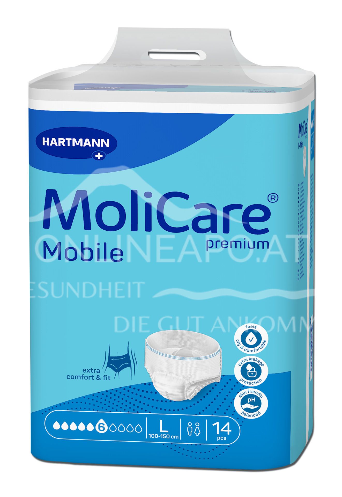 MoliCare® Premium Mobile 6 drops - size L