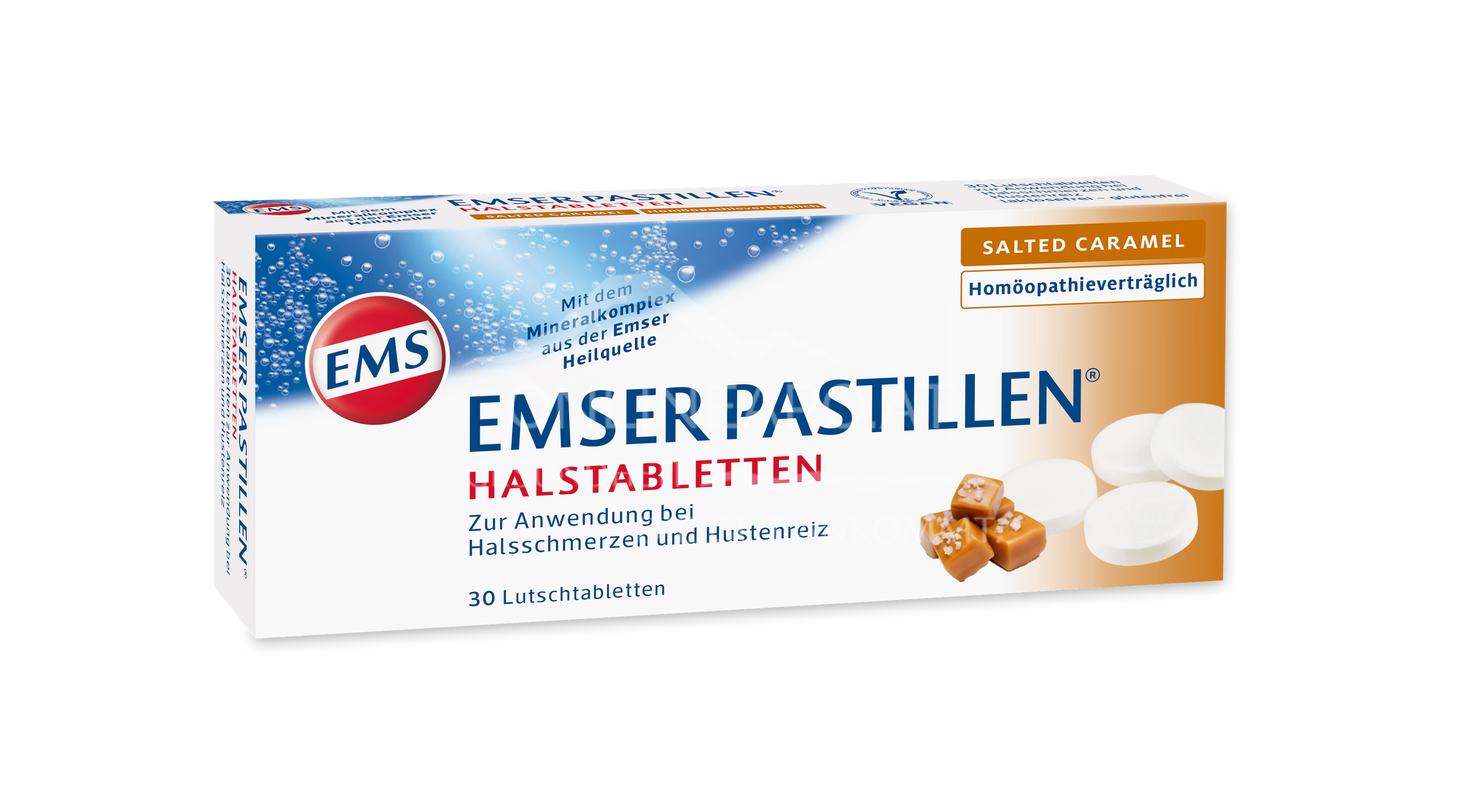 Emser Pastillen® Halstabletten Salted Caramel