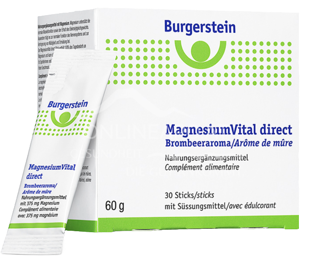Burgerstein MagnesiumVital direct Sticks