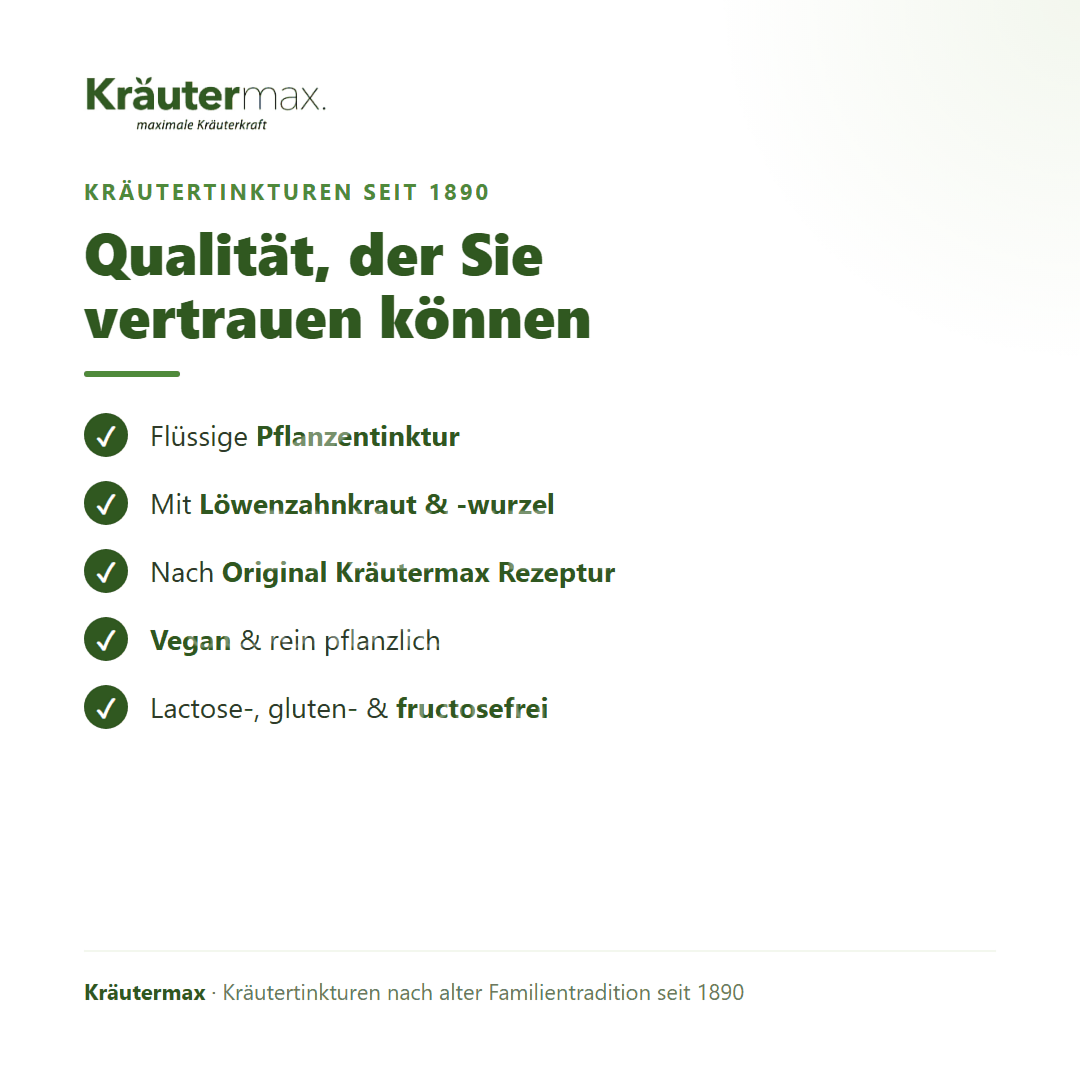 Kräutermax Löwenzahn Tropfen