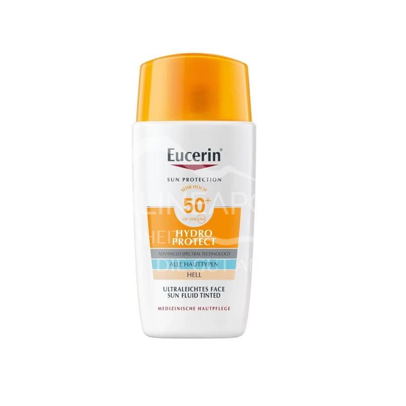 Eucerin Hydro Protect Ultraleichtes Sun Fluid Tinted LSF 50+ Hell