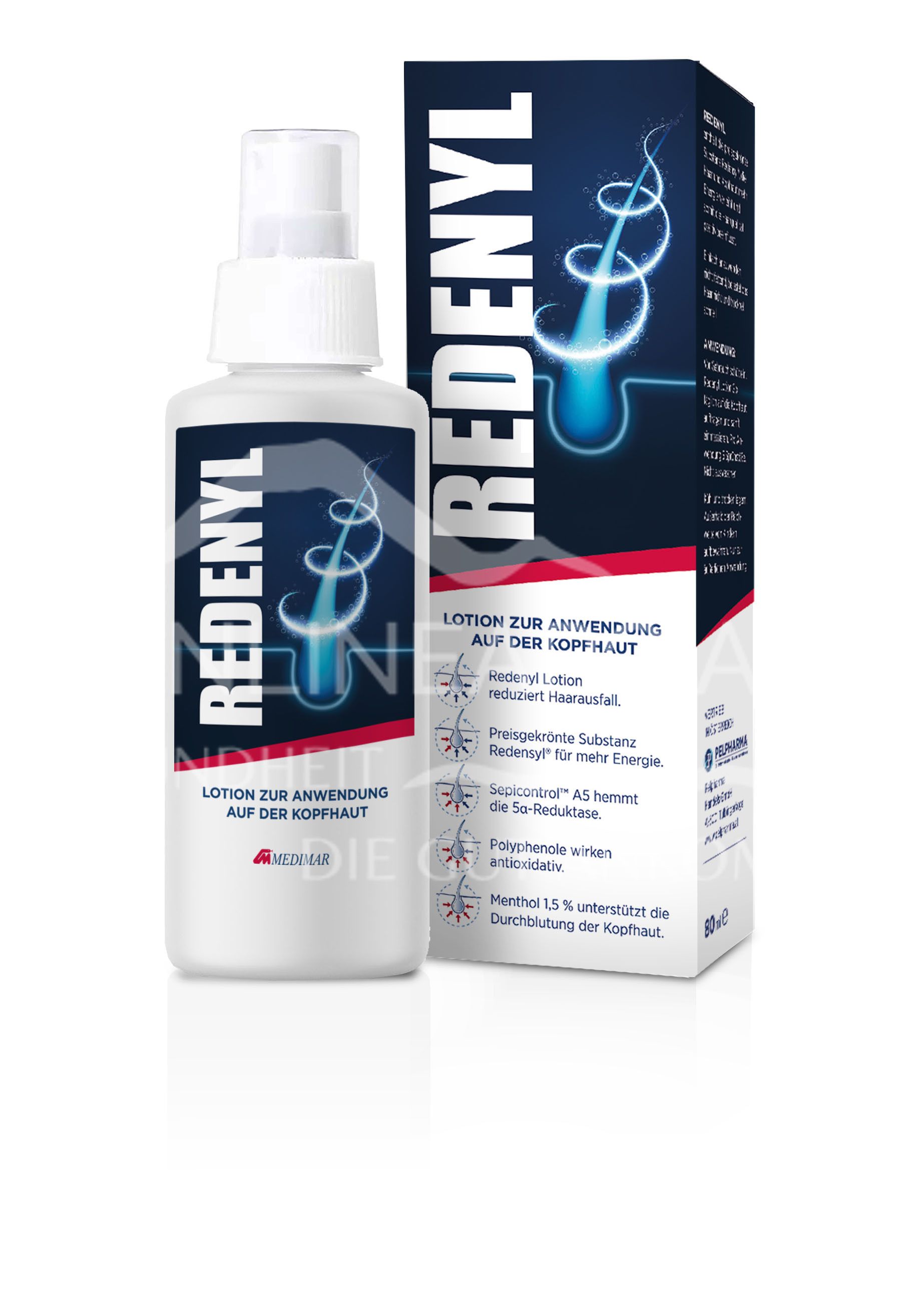 Medimar Redenyl® Lotion zur Anwendung auf der Kopfhaut