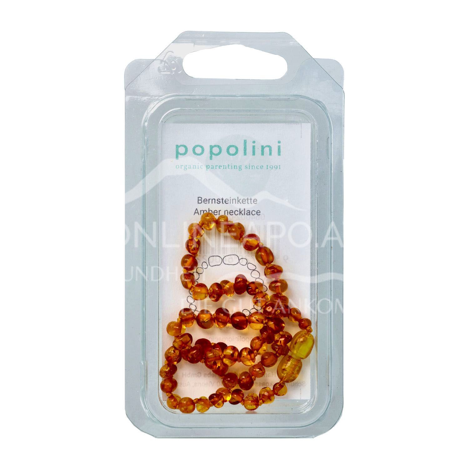 Popolini Bernsteinkette für Babys 32 cm