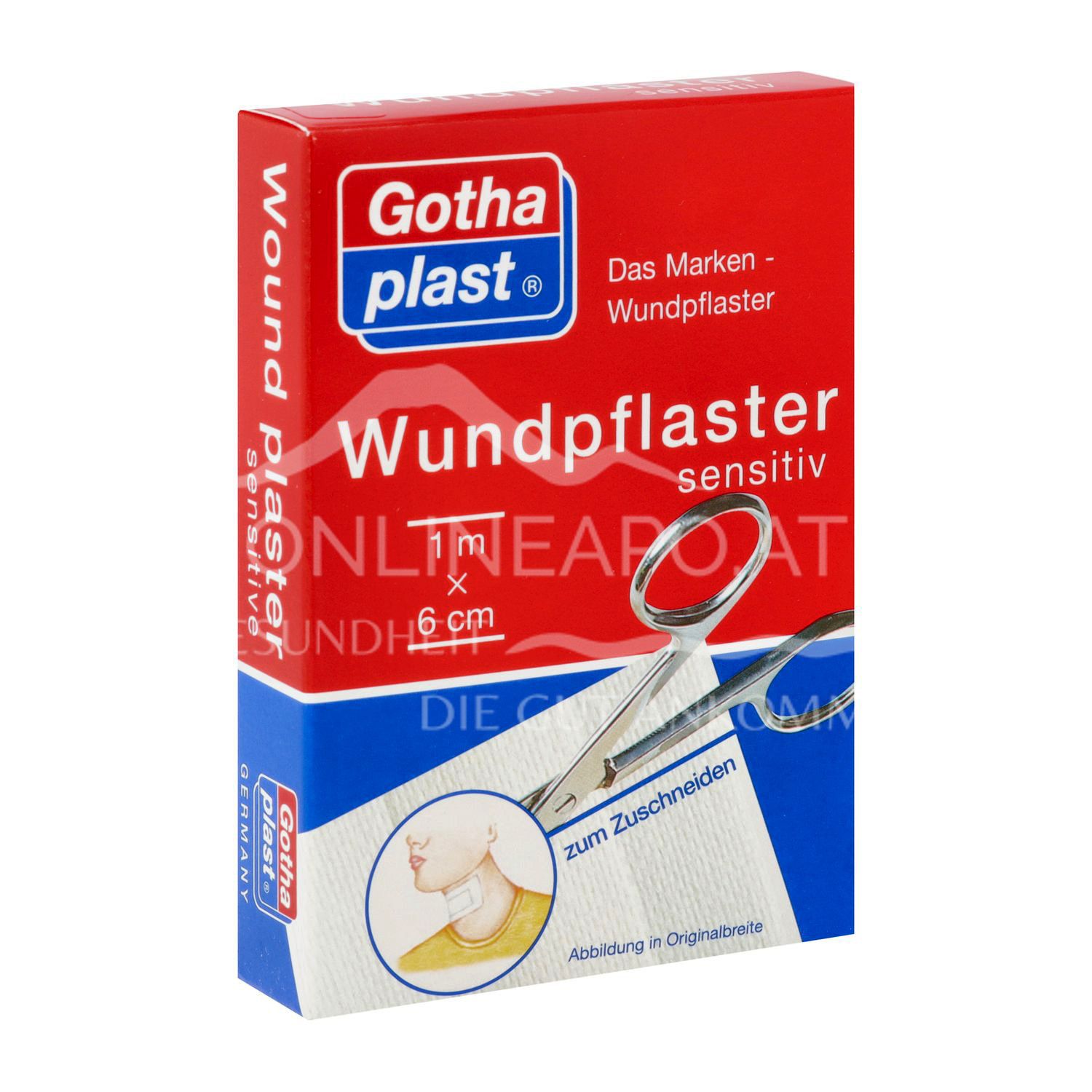 Gothaplast® Wundpflaster sensitiv 1 m x 6 cm