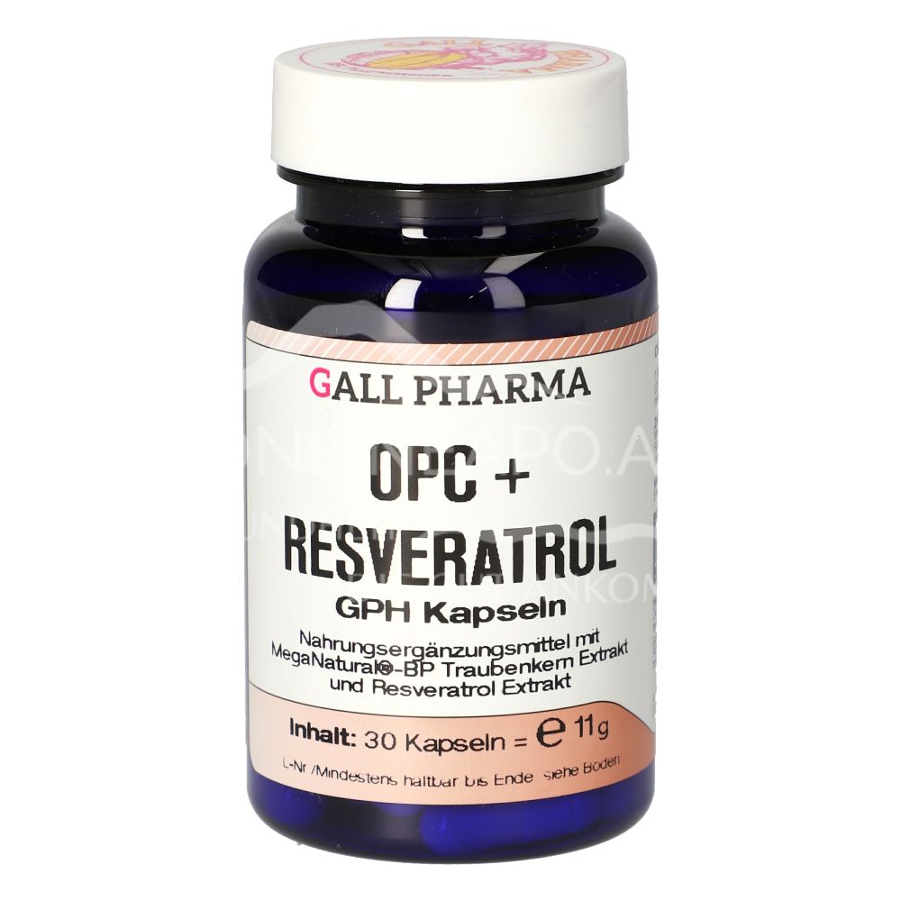 Gall Pharma OPC + Resveratrol Capsules