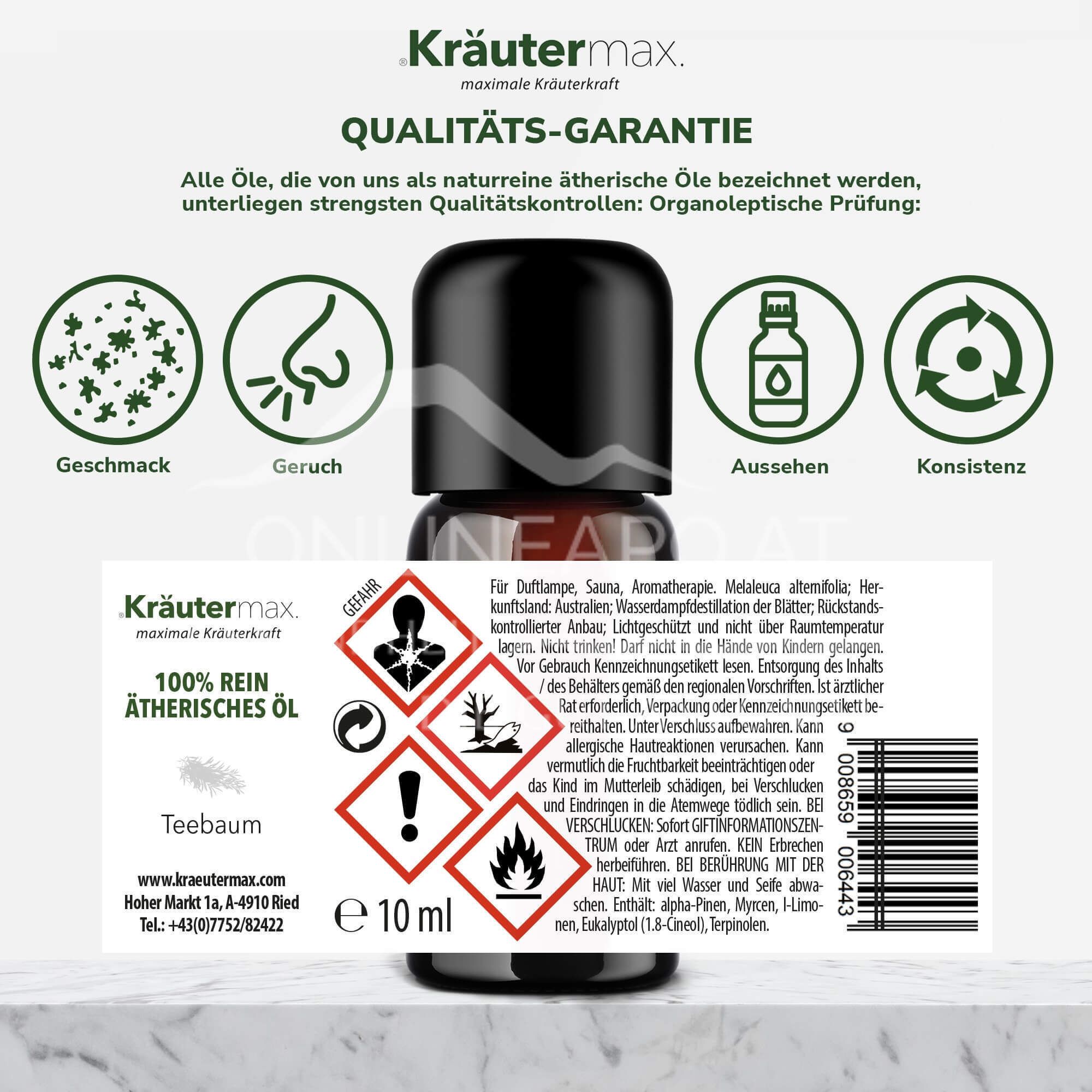 Kräutermax Teebaum Öl