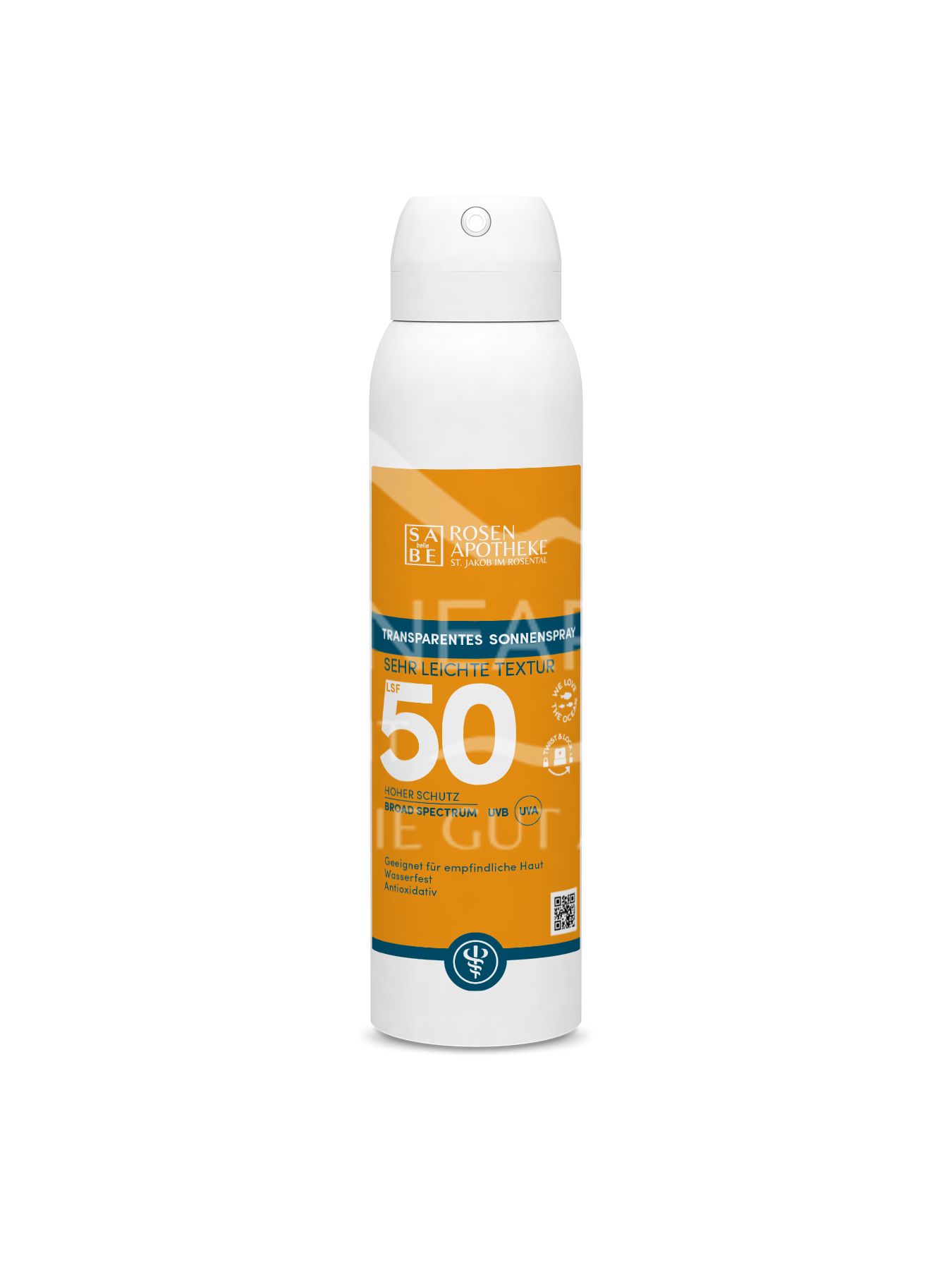 SABE belle Transparentes Sonnenspray Ultraleichte Textur LSF 50+