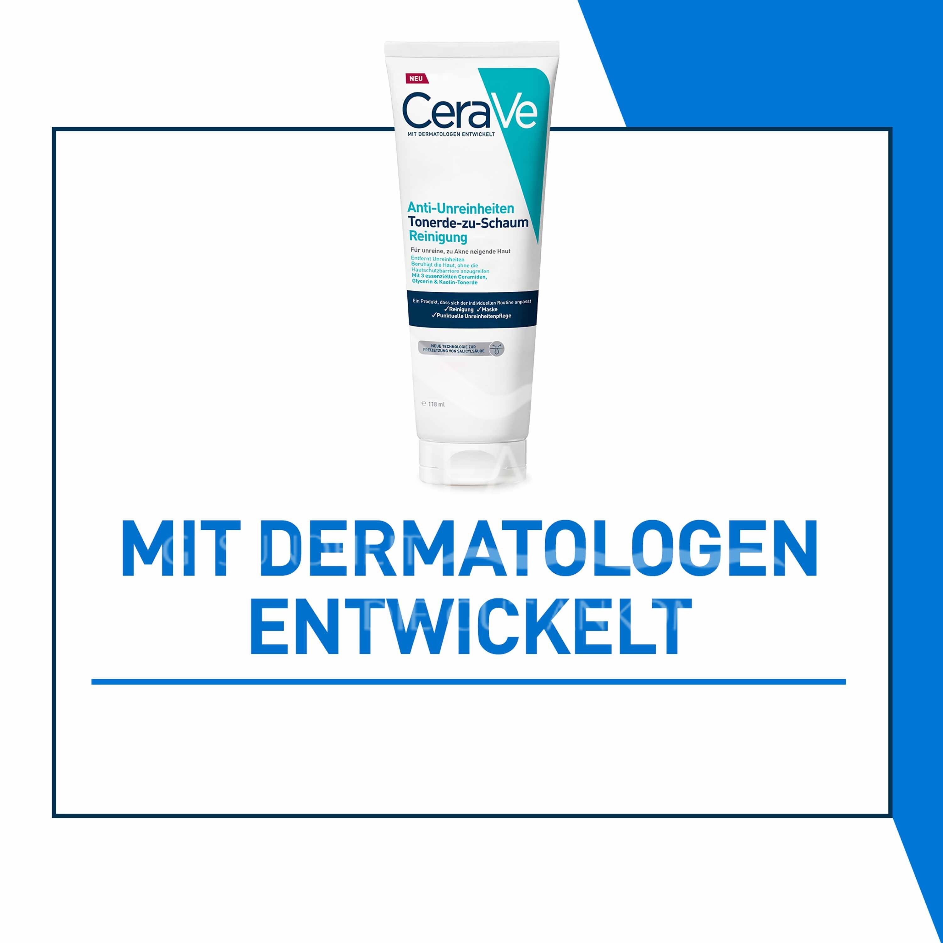 CeraVe Tonerde-zu-Schaum-Reinigung