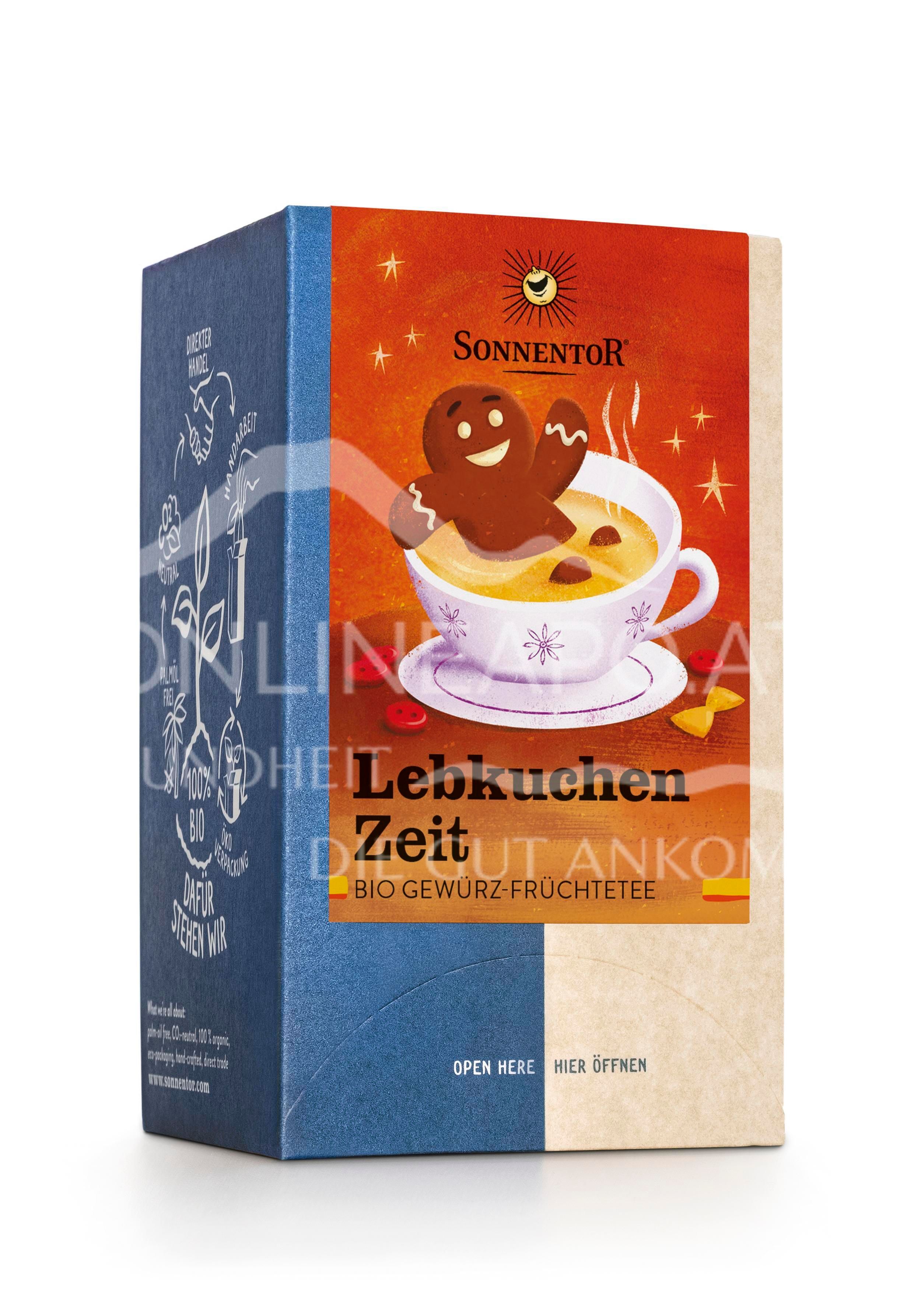 Sonnentor Gingerbread Time Organic Spice Fruit Tea Blend