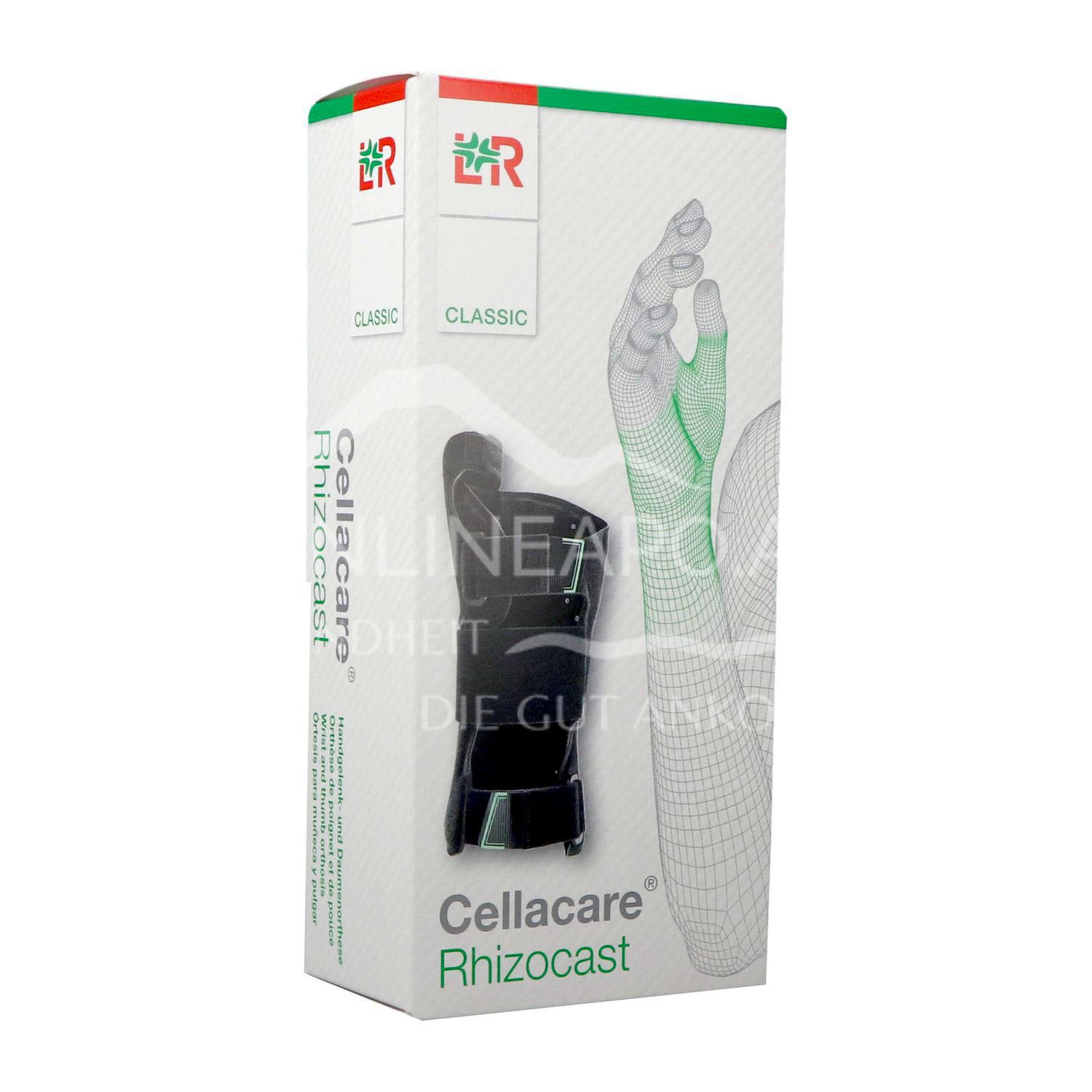 Cellacare® Rhizocast Classic orthosis for immobilisation of the wrist and thumb, left, size 3