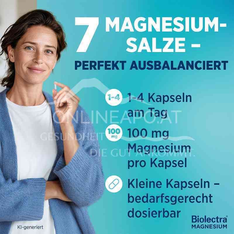 Biolectra® Magnesium Komplex Balance 7 Kapseln