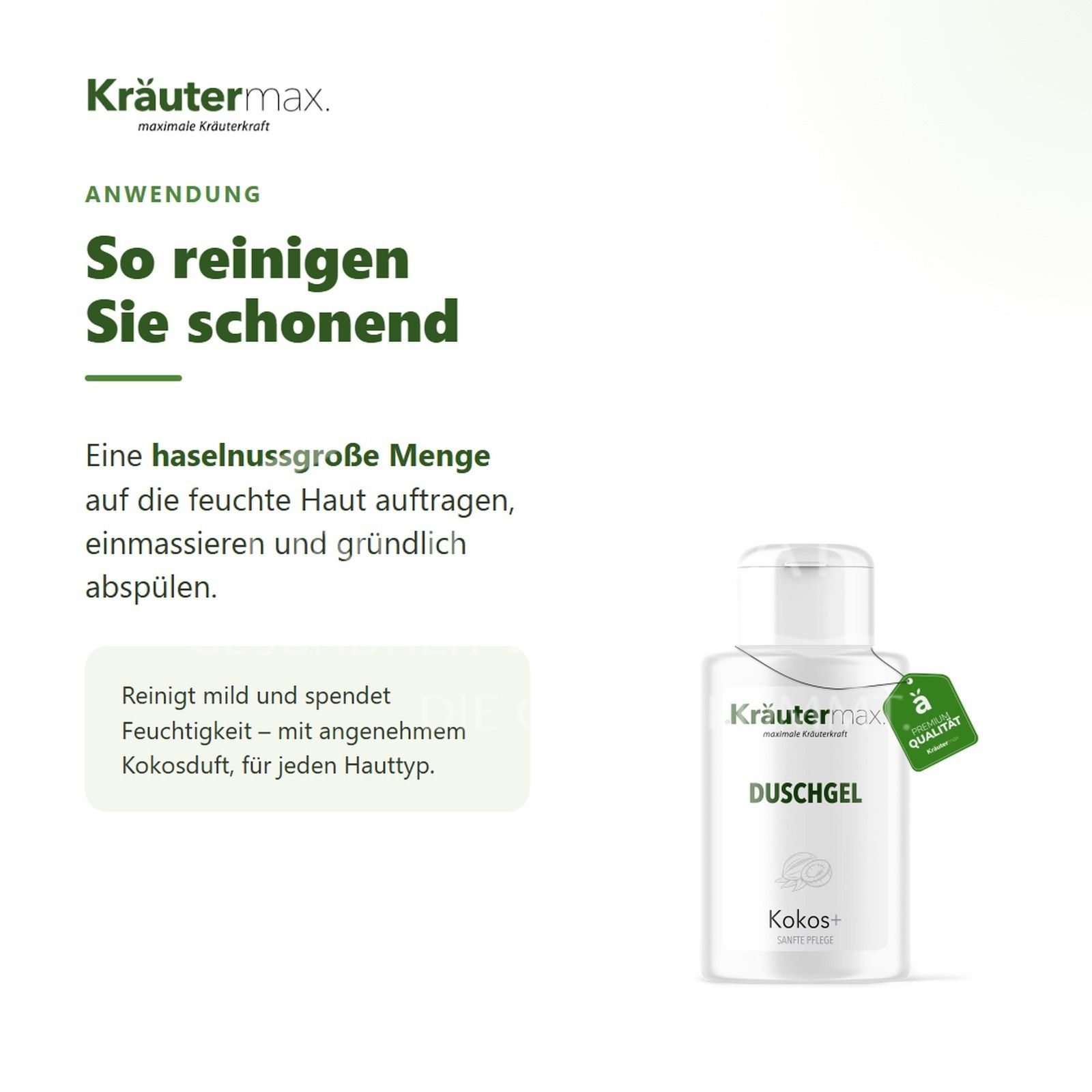 Kräutermax Kokos Duschgel