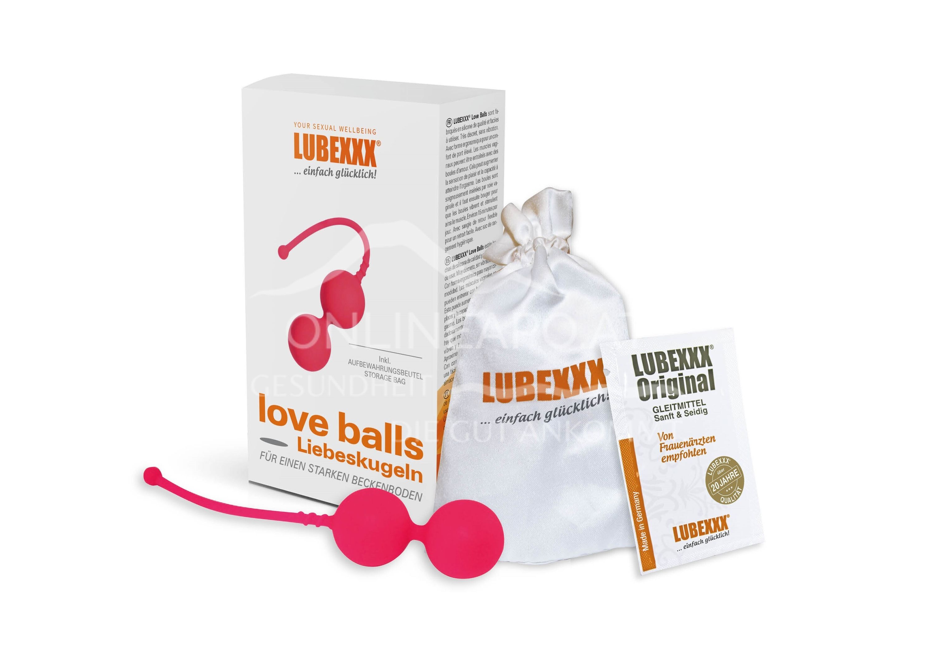 LUBEXXX® love balls Liebeskugeln - Pink