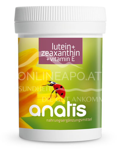 anatis Lutein+Zeaxanthin+Vit E Kapseln