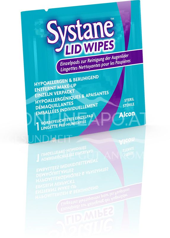 Systane® LID-CARE® cleansing wipes
